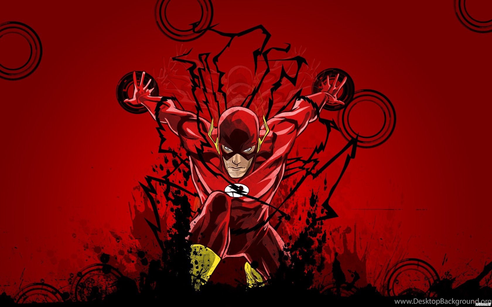 The Flash, Flash, DC Comics, Justice League, Red Wallpaper HD. Desktop Background