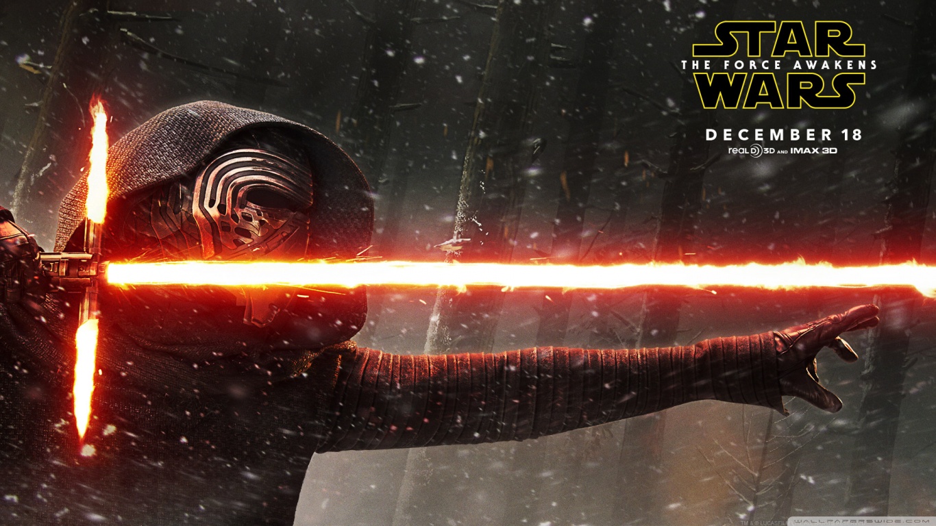 Star Wars The Force Awakens Kylo Ultra HD Desktop Background Wallpaper for 4K UHD TV, Tablet