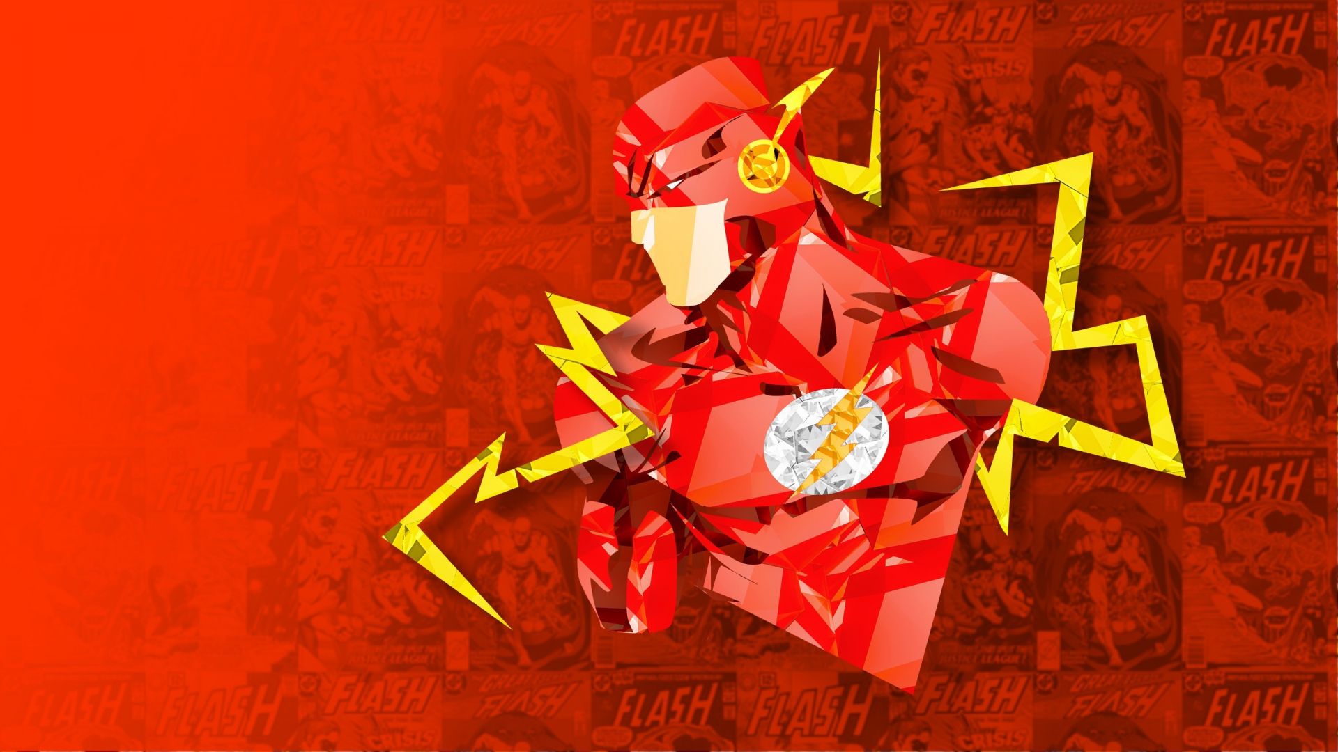 Desktop Wallpaper Flash, Superhero From Dc Comics, HD Image, Picture, Background, Avi95m
