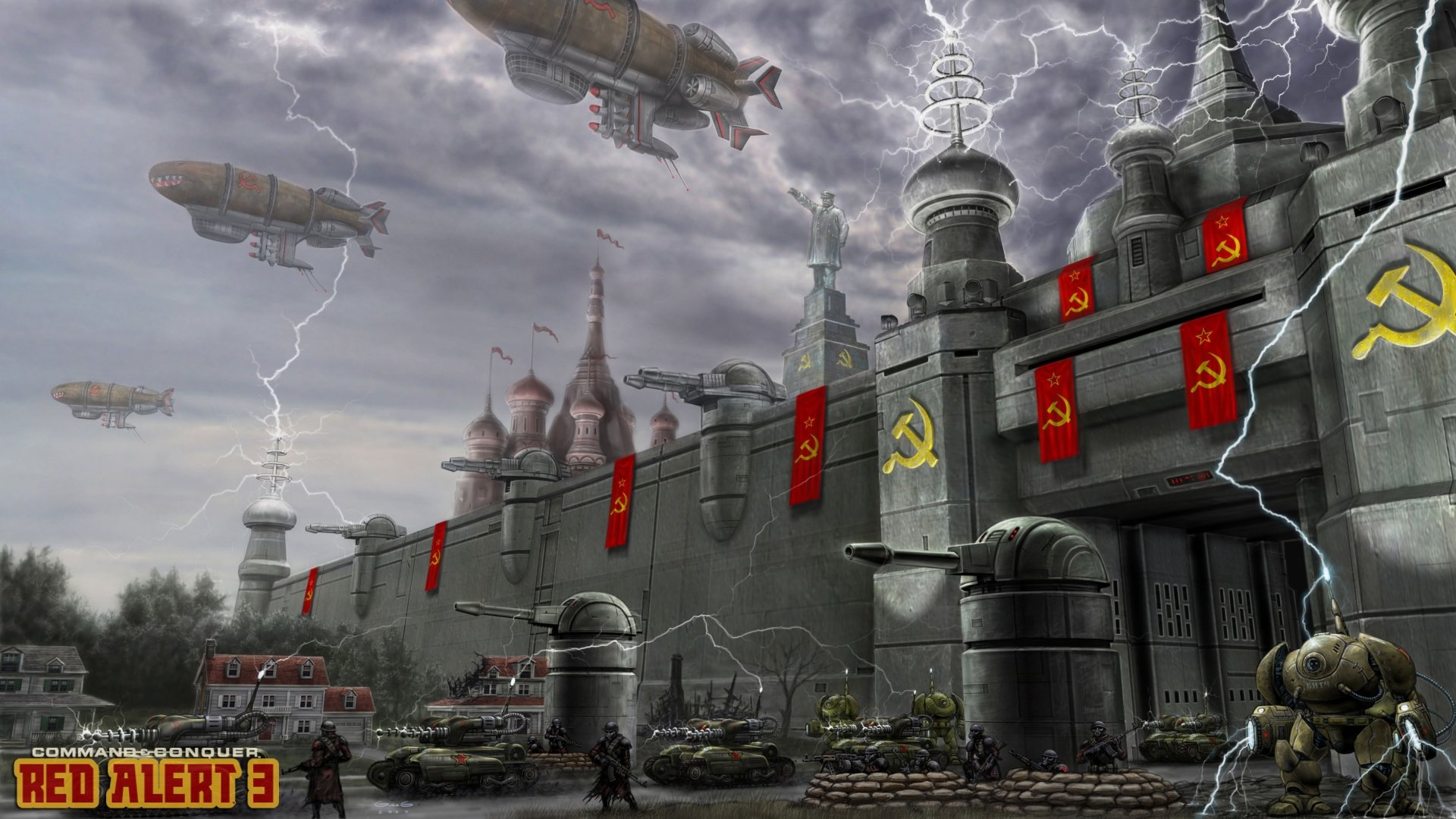 4K Ultra HD Command & Conquer: Red Alert 3 Wallpaper and Background Image