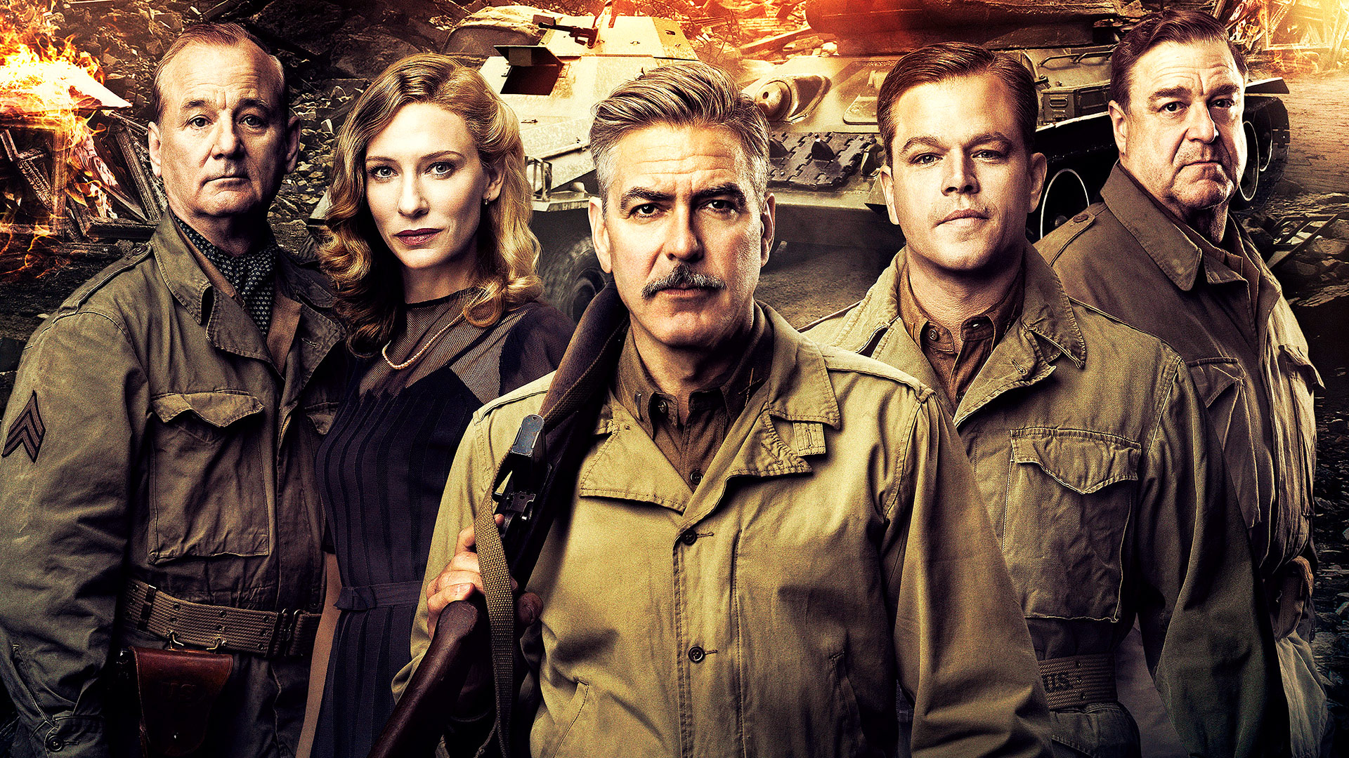 The Monuments Men HD Wallpaper