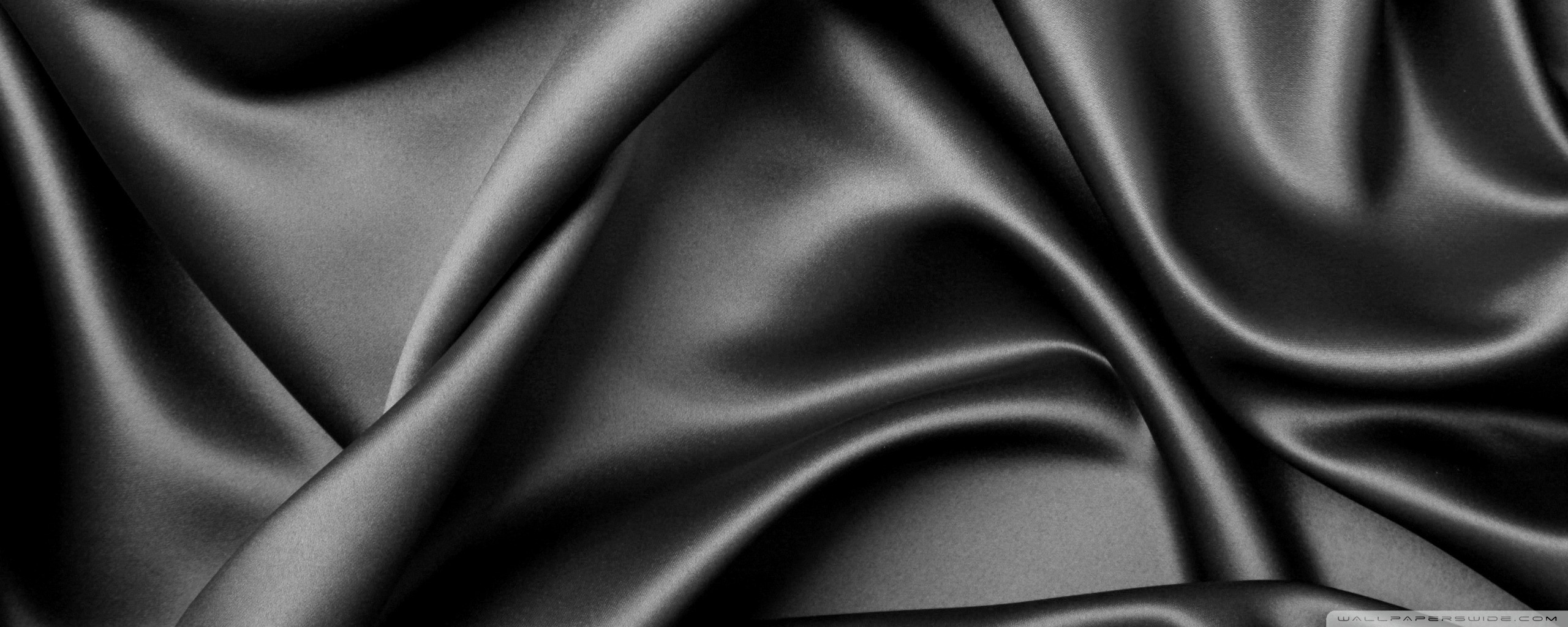 black silk wallpaper, black, satin, silk, textile, black and white