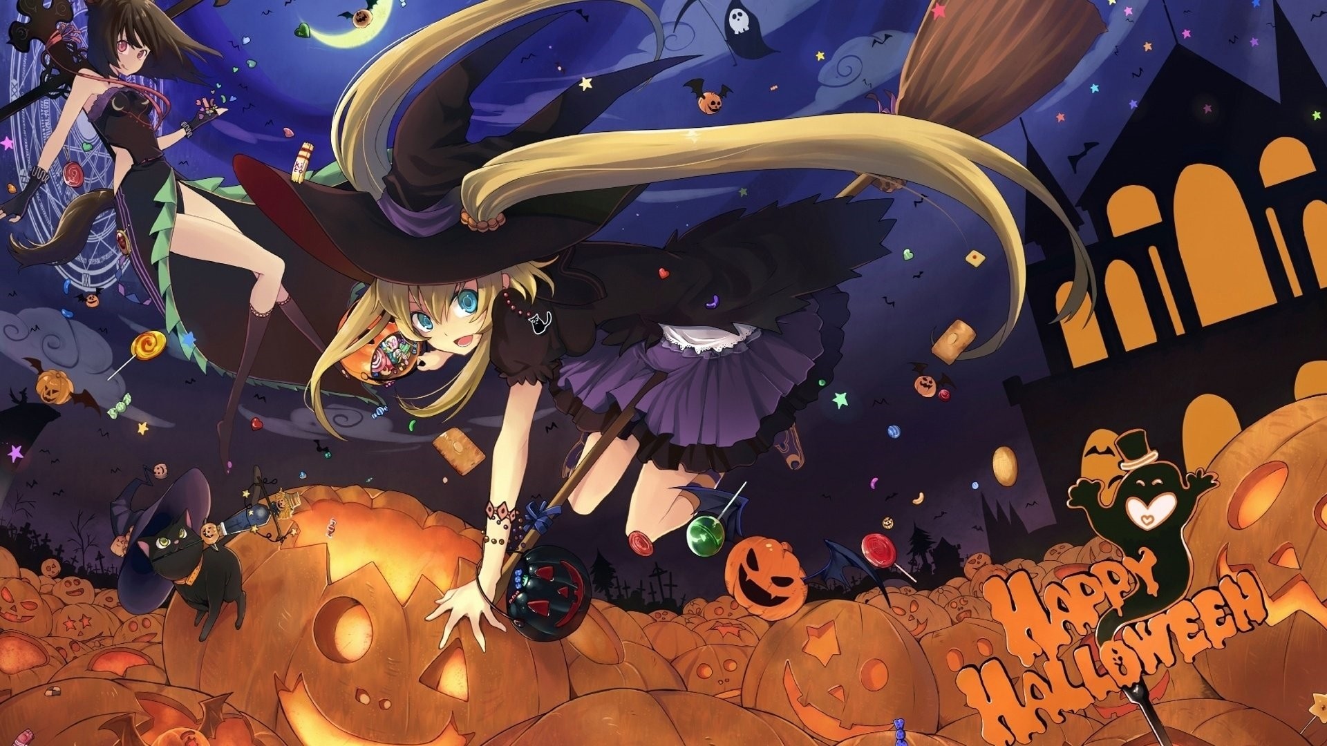 11+ Anime Halloween Wallpapers for iPhone and Android by Heidi Simmons