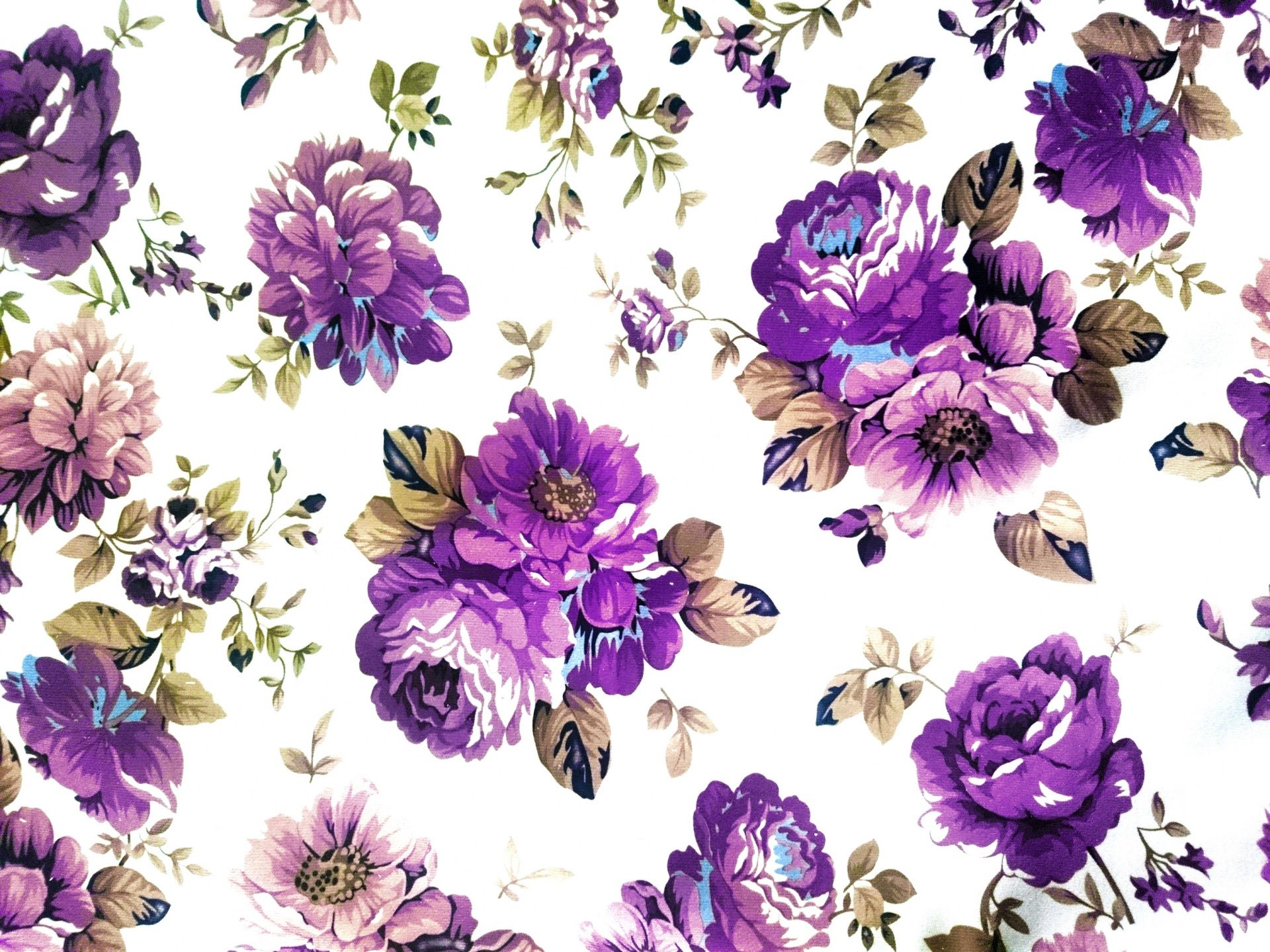 Purple Vintage Floral Wallpaper Free Purple Vintage Floral Background