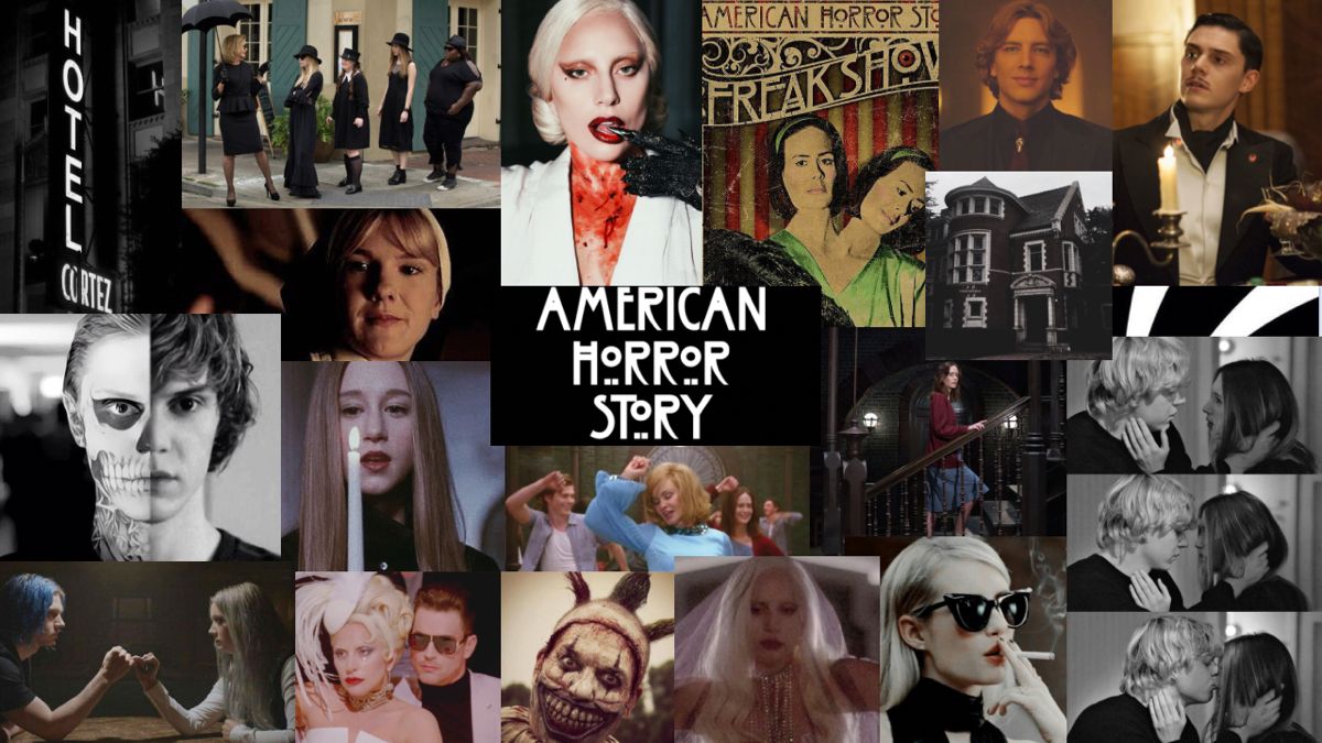 American horror story wallpaper. American horror story, American horror, Wallpaper