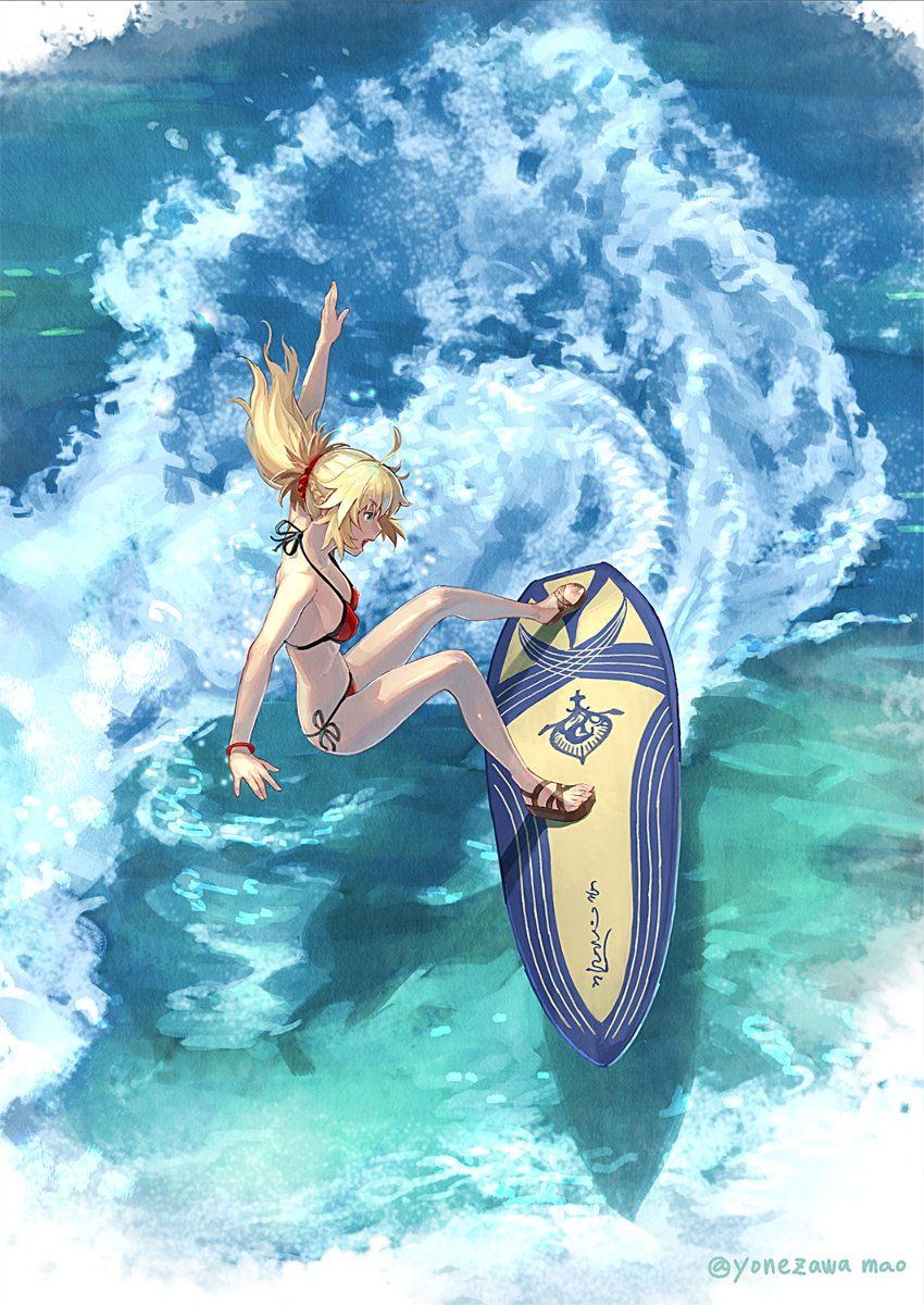 Surfer Mordred, Saber. Fate anime series, Anime, Fate