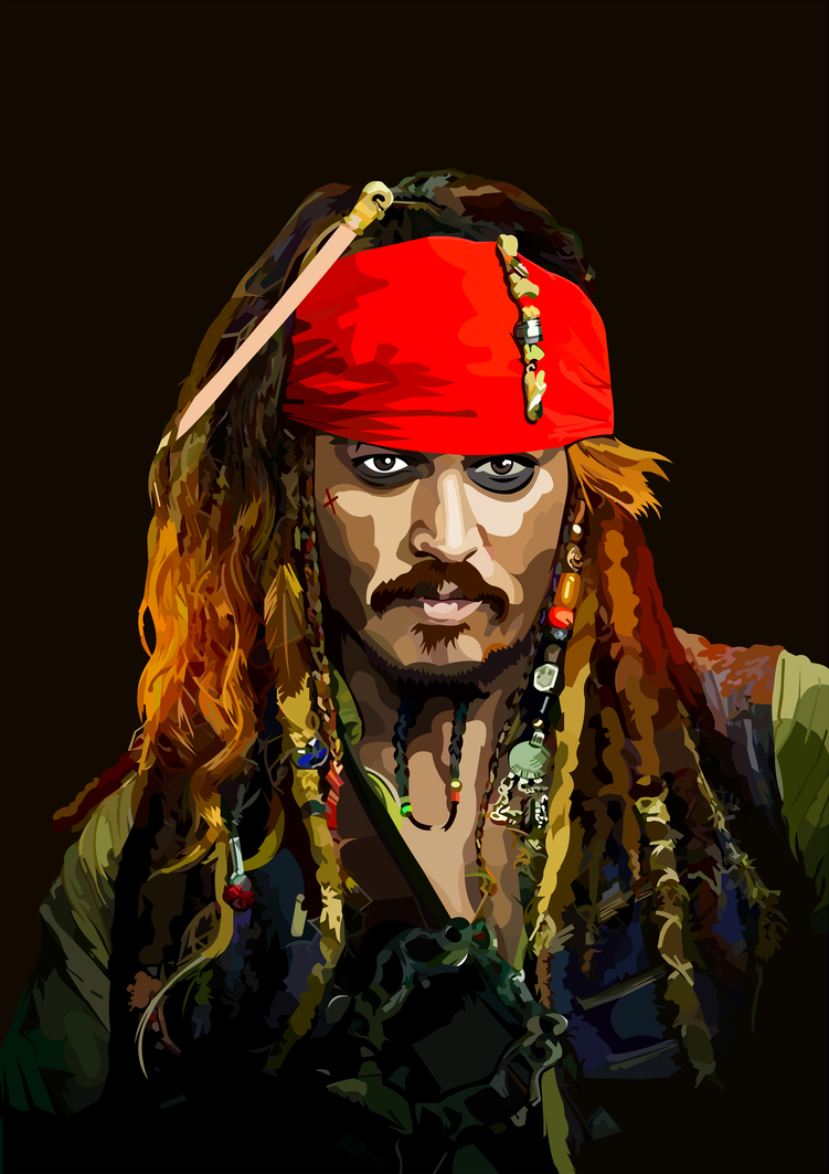 Captain Jack Sparrow Vector