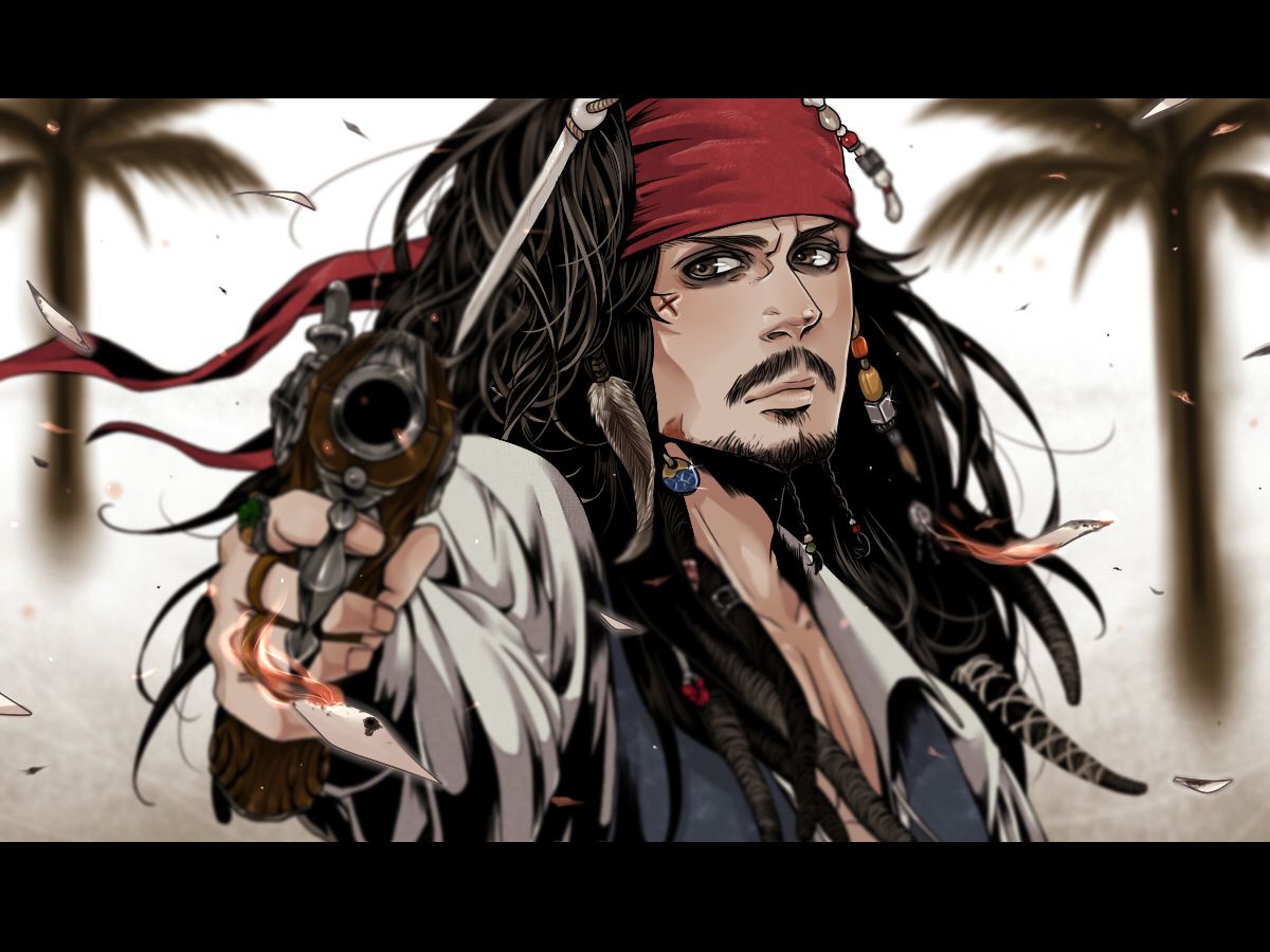 Movies and T.V. Jack sparrow, Pirates of the caribbean, Sparrow art