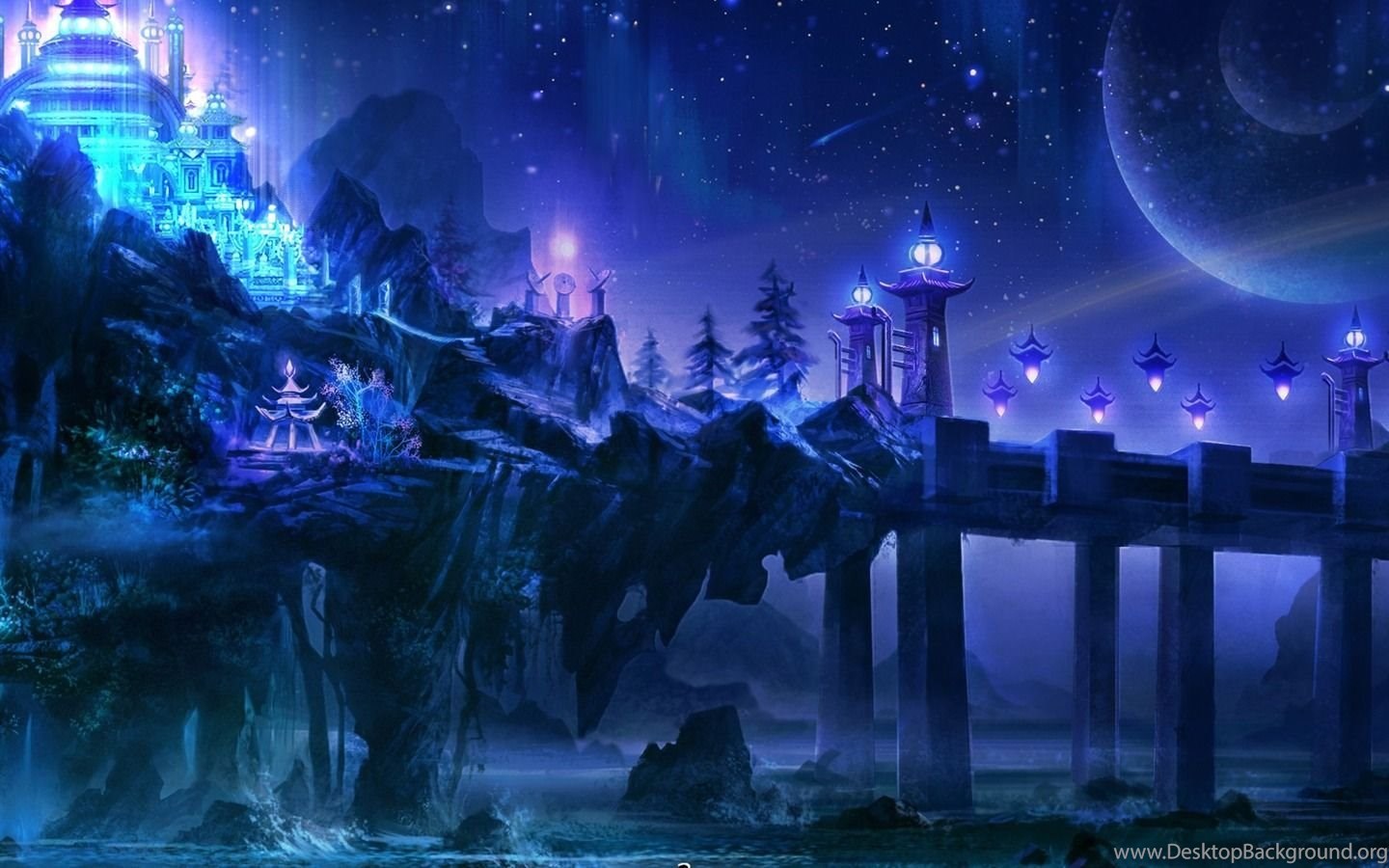 Fantasy World Wallpaper Desktop Background