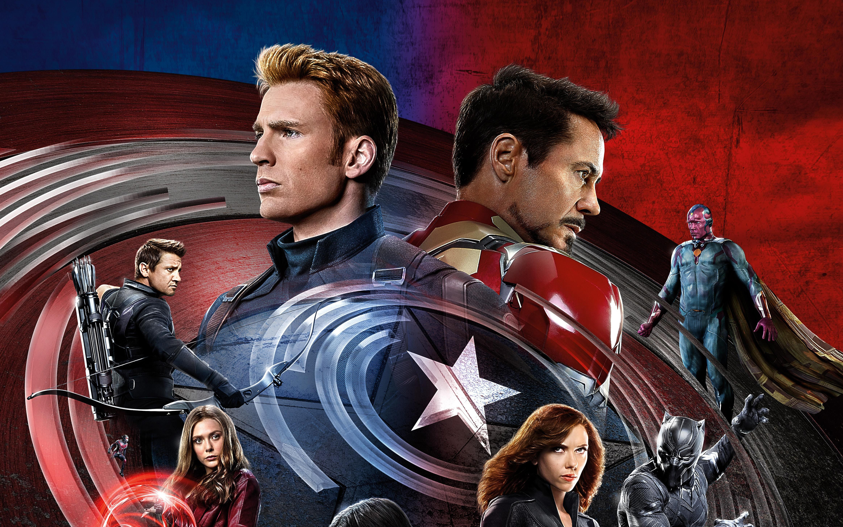 Captain America Civil War 4k Macbook Pro Retina HD 4k Wallpaper, Image, Background, Photo and Picture