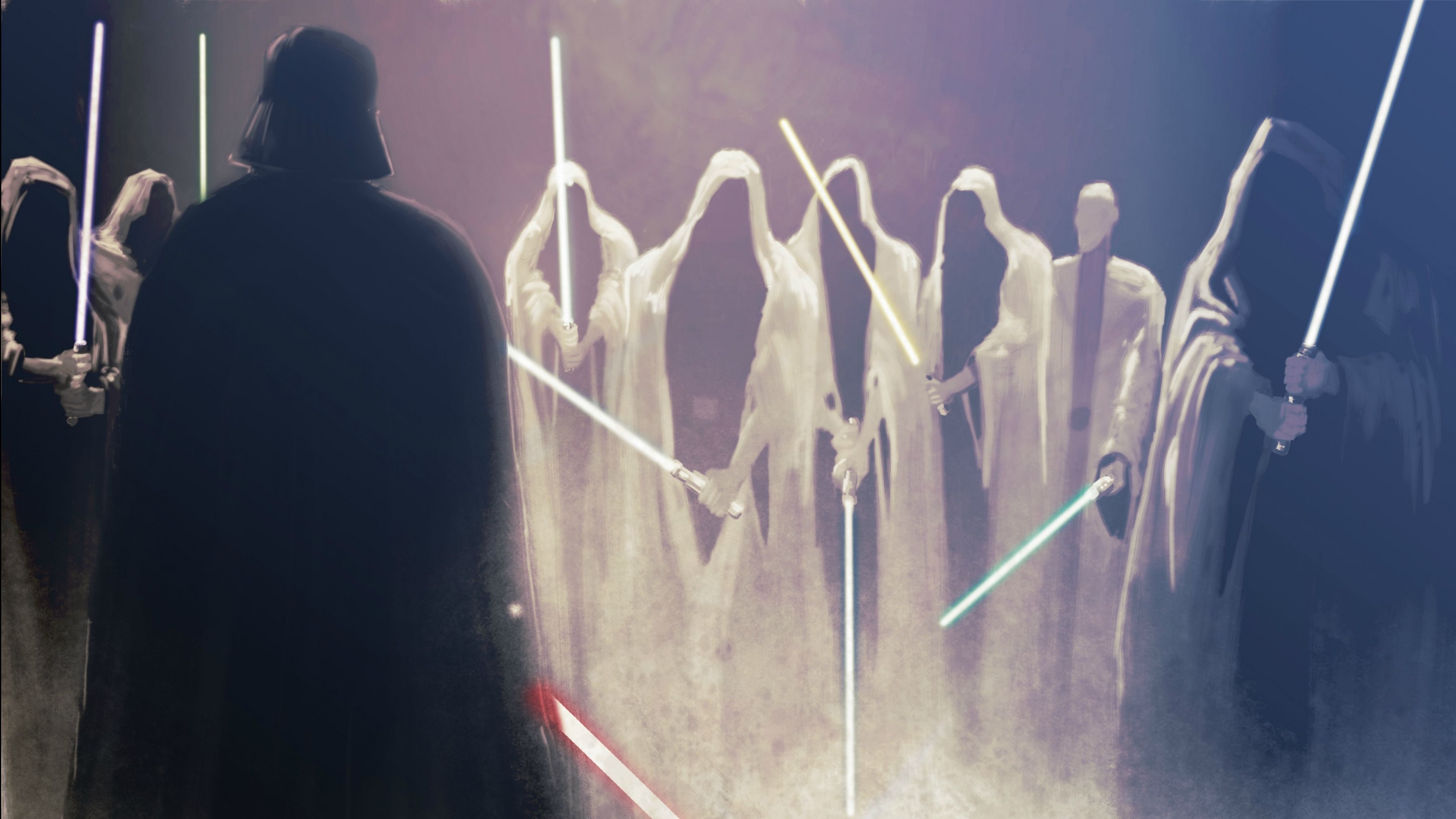 Star Wars, Darth Vader, Lightsaber, Obi Wan Kenobi, Sky Walker Wallpaper HD / Desktop and Mobile Background