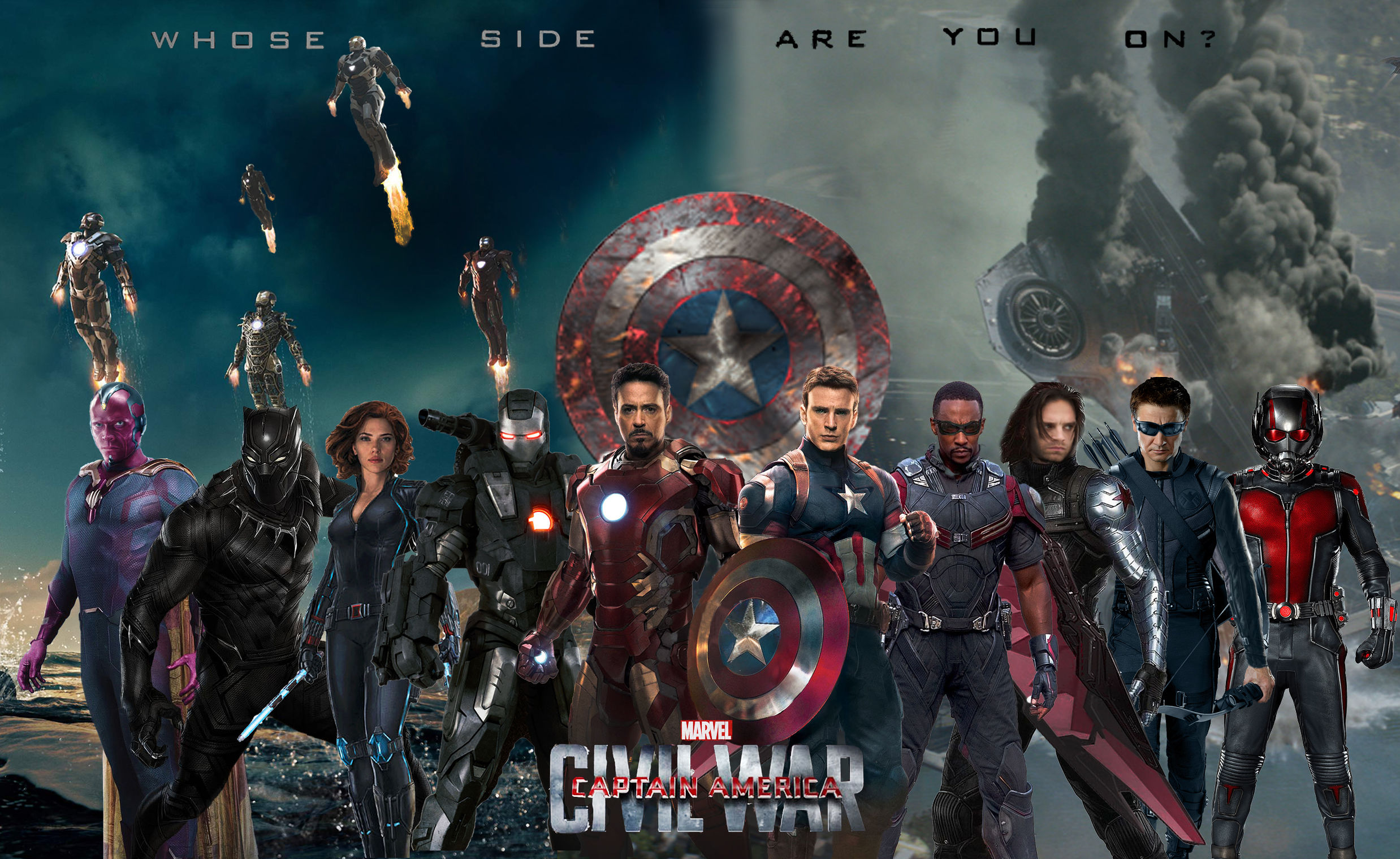 Captain America Civil War Desktop