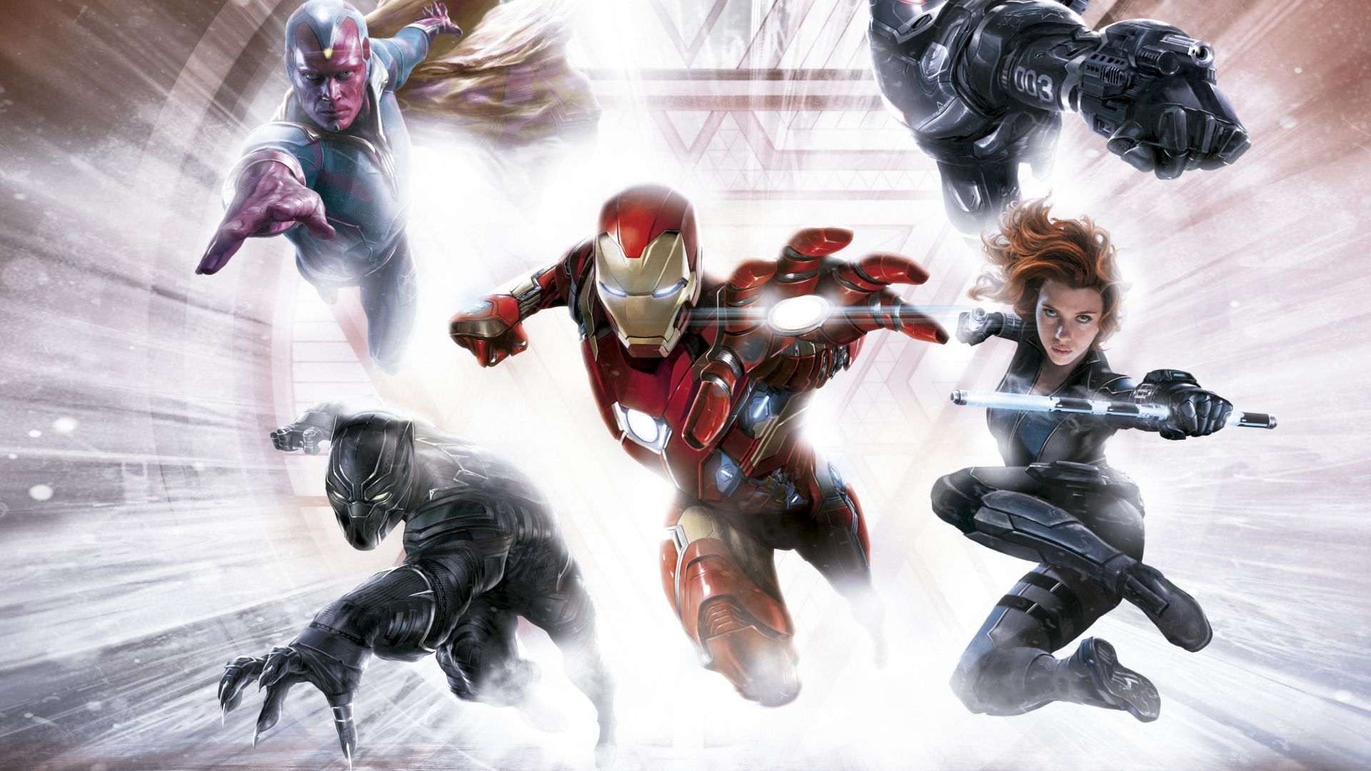 Desktop wallpaper captain america: civil war, movie, iron man's team, artwork, HD image, picture, background, 211cbe