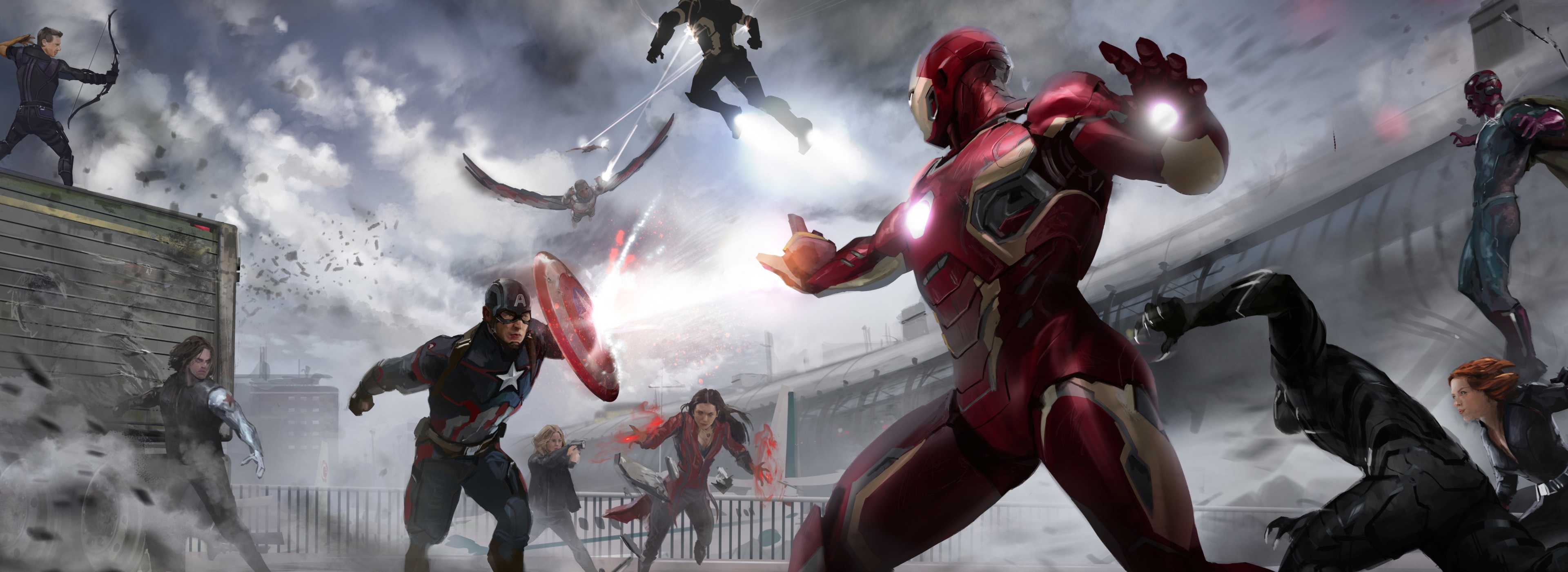 Captain America Civil War Desktop Wallpapers - Wallpaper Cave