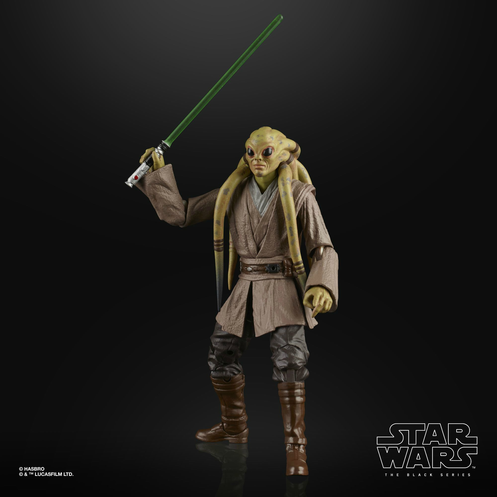 Star Wars The Black Series AOTC Kit Fisto 6 Inch Action Figure