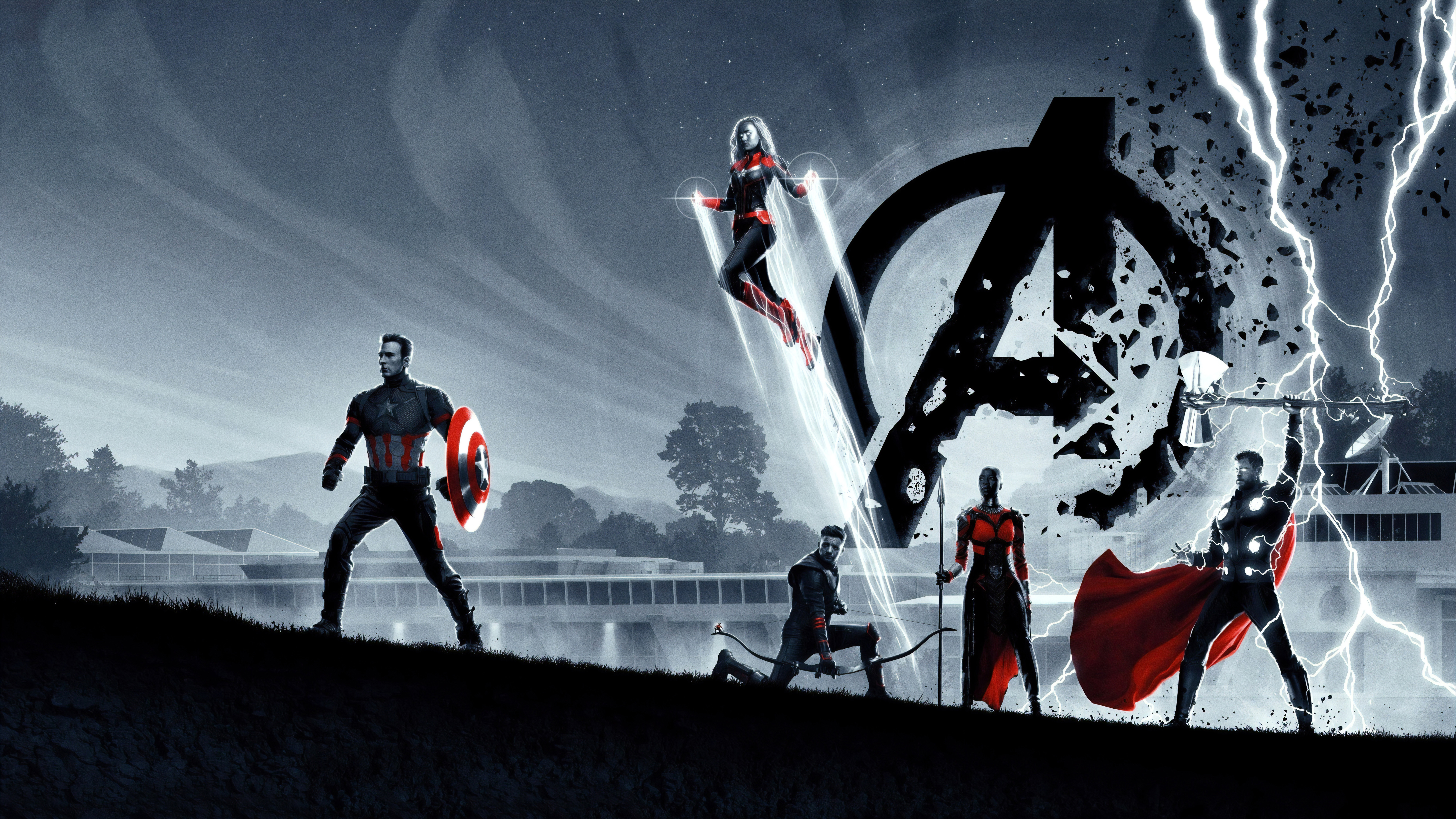 Avengers Endgame 8k Ultra HD Wallpaper