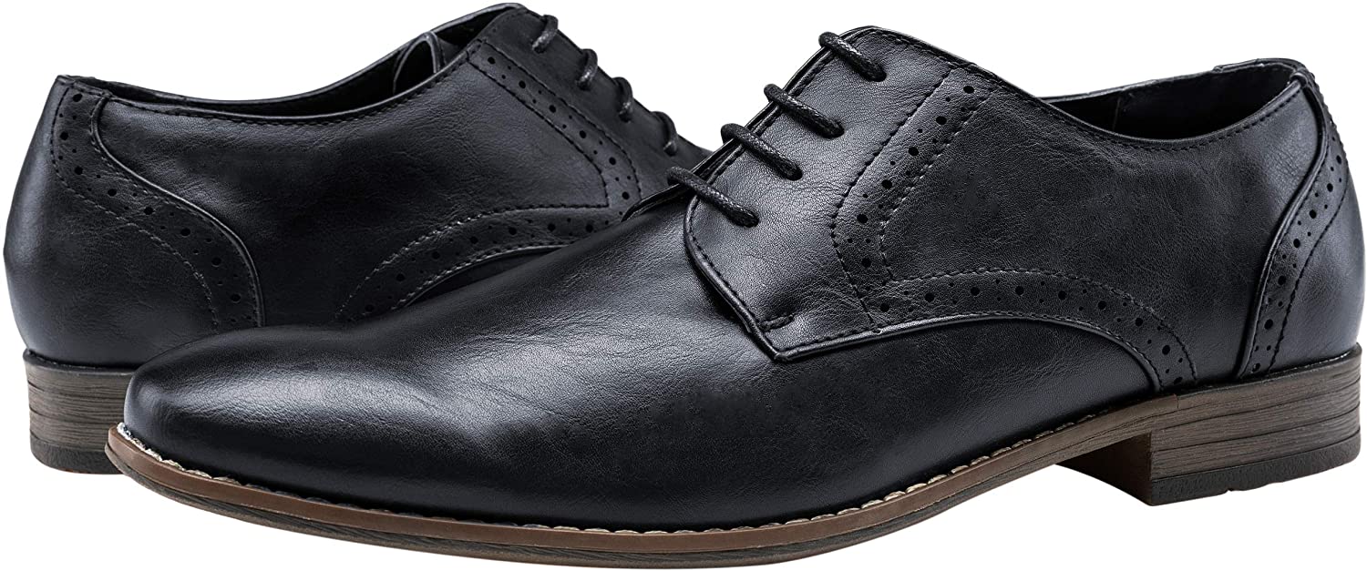 Buy JOUSEN Men's Oxford Plain Toe Dress Shoes Classic Formal Derby Shoes Online in Taiwan. B07V6WT78B