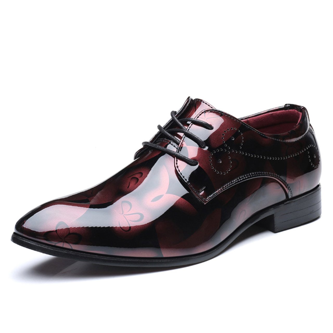 COSIDRAM Patent Leather Oxford Shoes For Men Dress Shoes Men Formal Shoes Pointed Toe Business Wedding Plus Size 49 50 RME 308