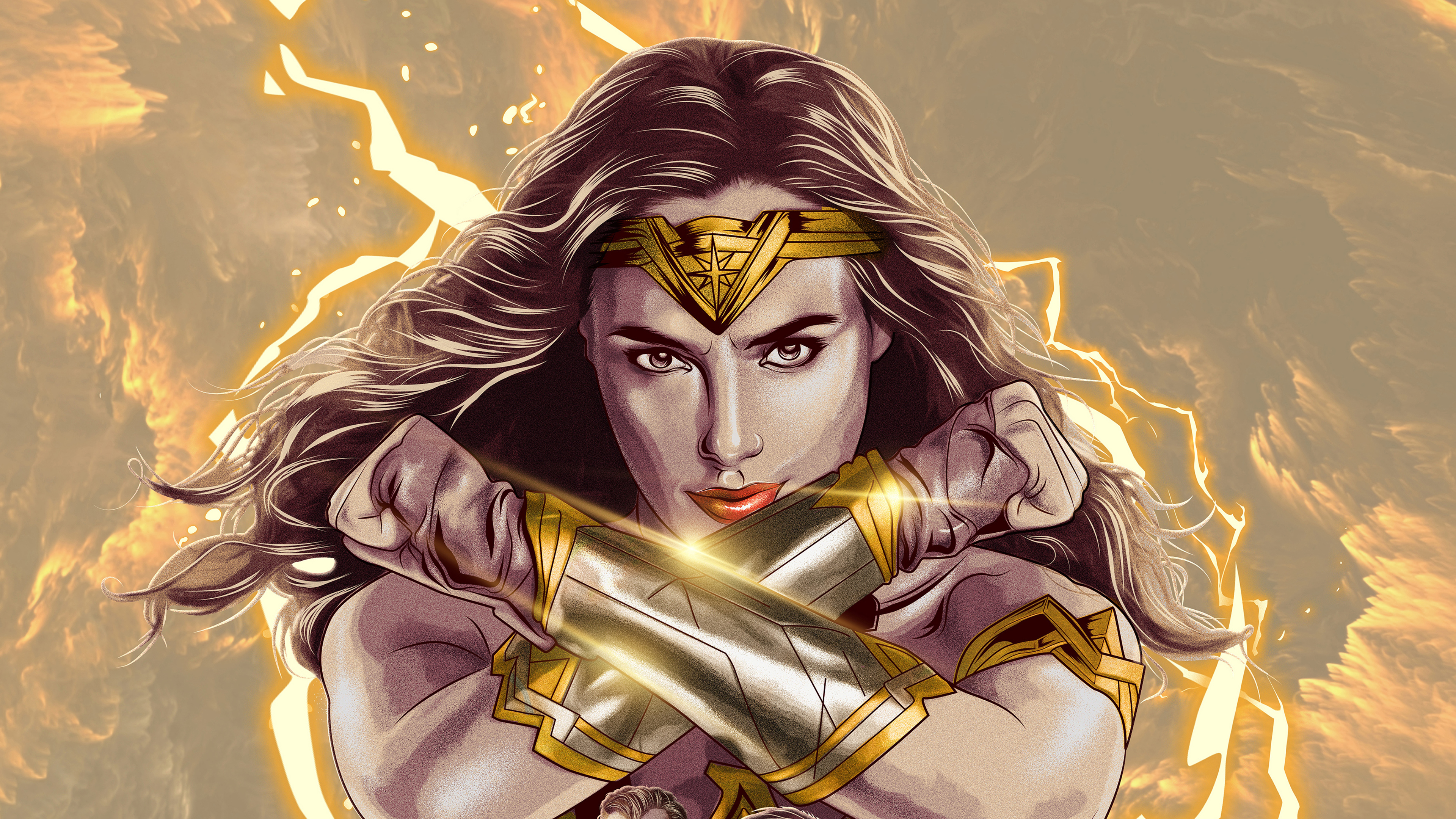 Wallpaper 4k Digital Art Wonder Woman Wallpaper