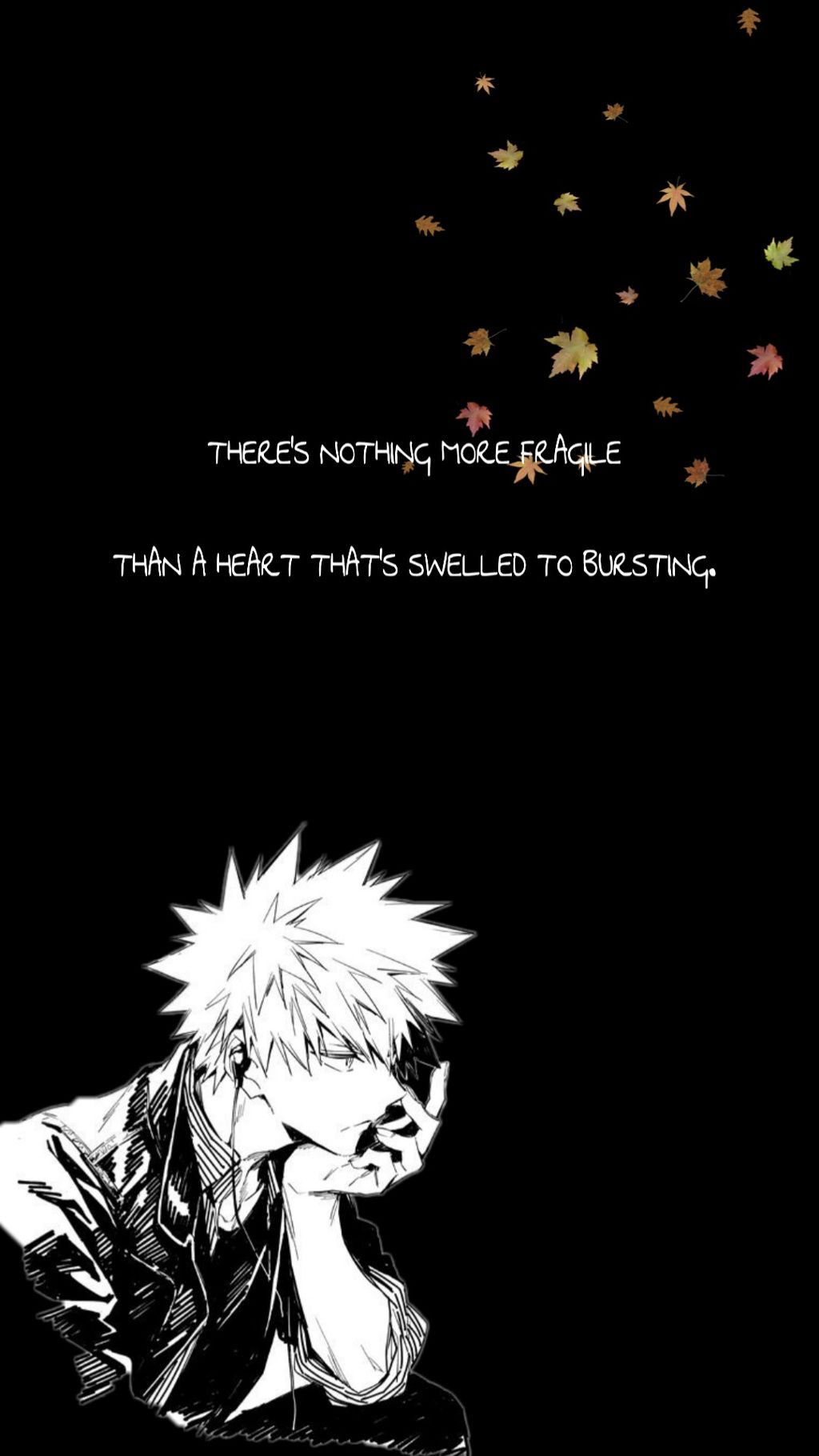 Anime Quotes Phone Wallpaper
