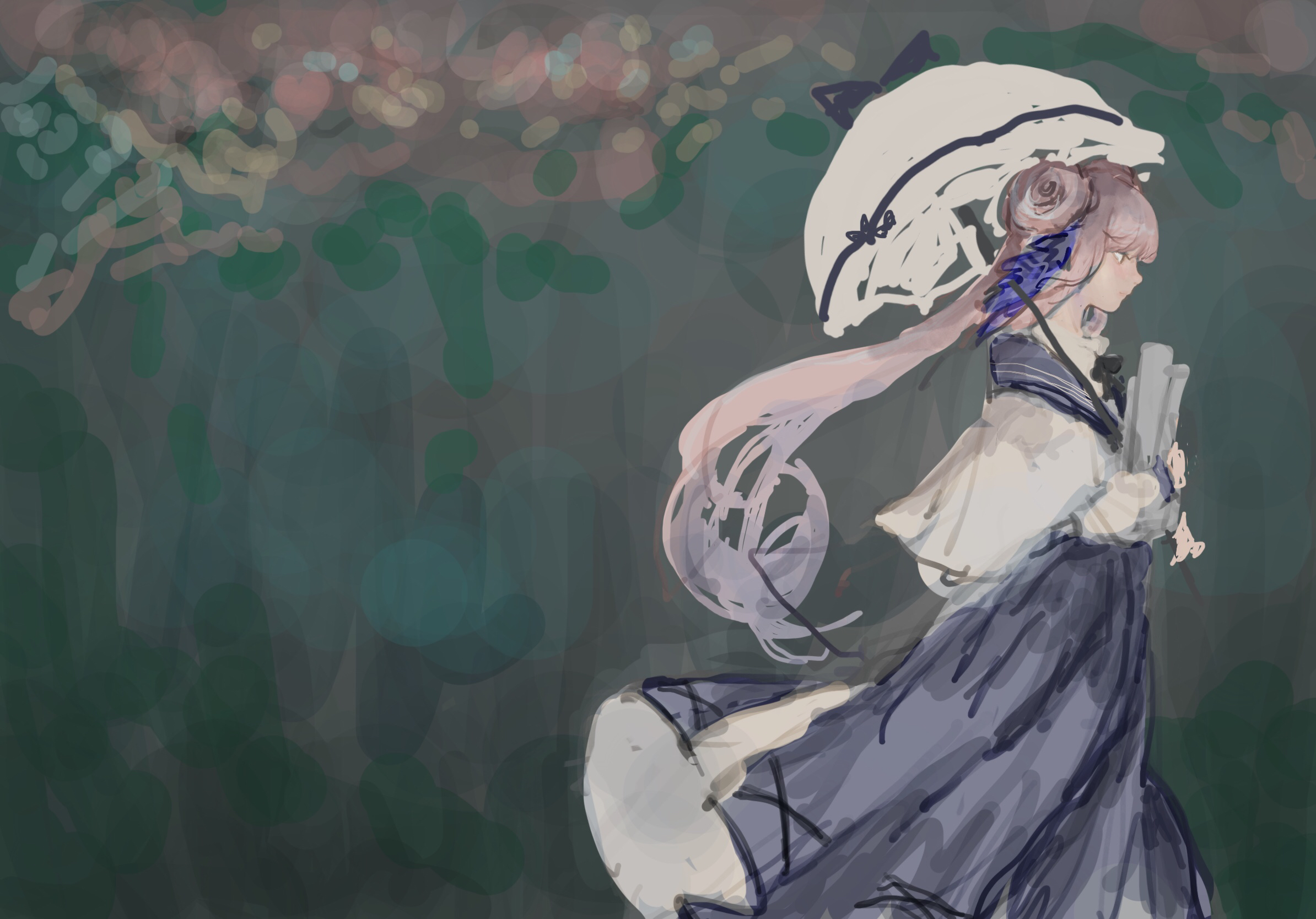 Wallpaper, ERUU, anime girls, Ceylon Arknights 2388x1668