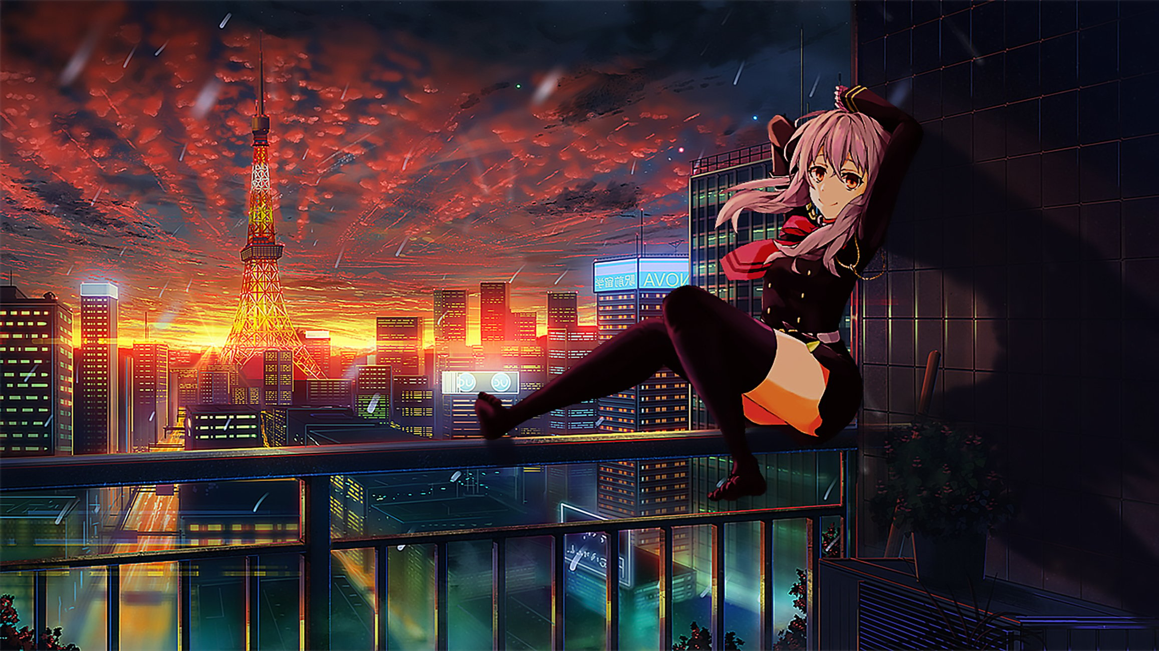 18000 Anime Balcony Background Pictures