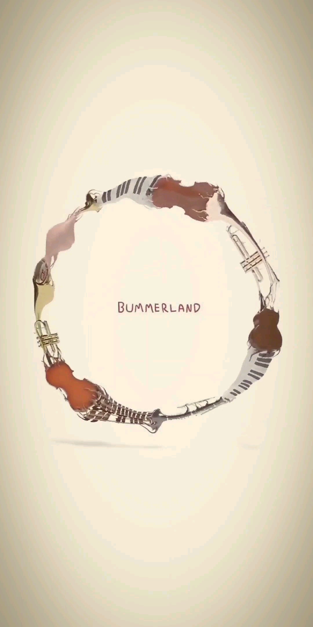 I made a Bummerland live wallpaper for phone.: AJR