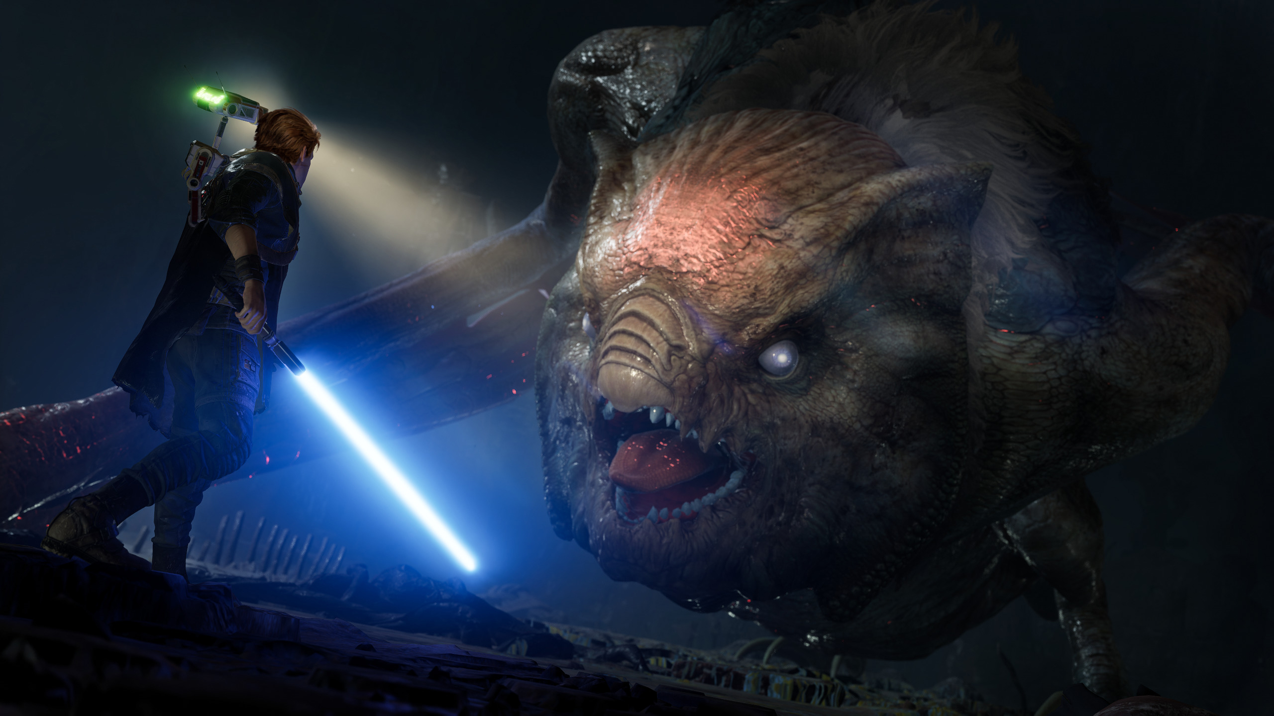 Jedi Cal Kestis Lightsaber HD Jedi Fallen Order Wallpaper