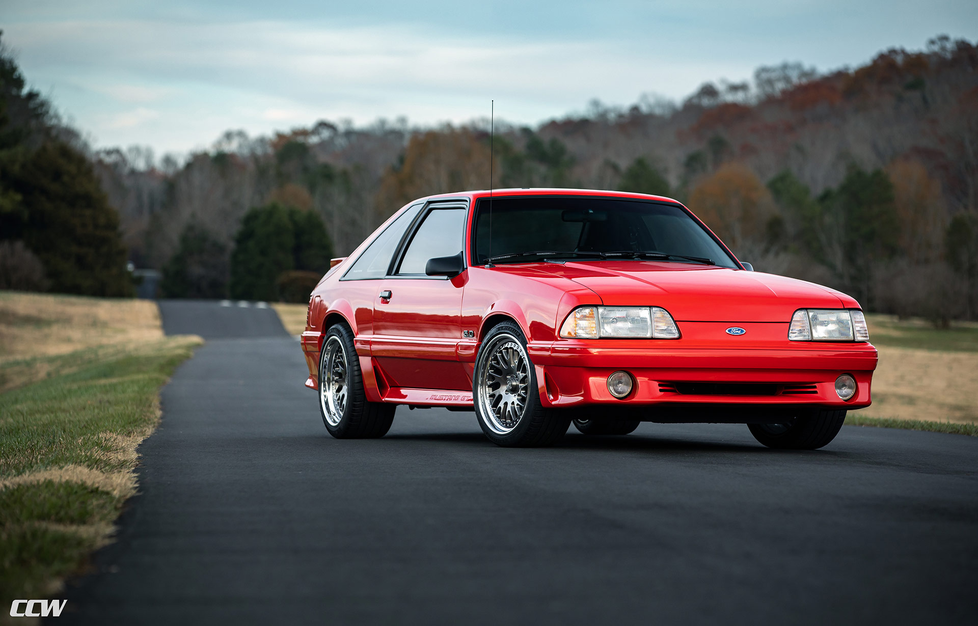 Adding A Bit Of A Twist To This Red Ford Mustang Foxbody