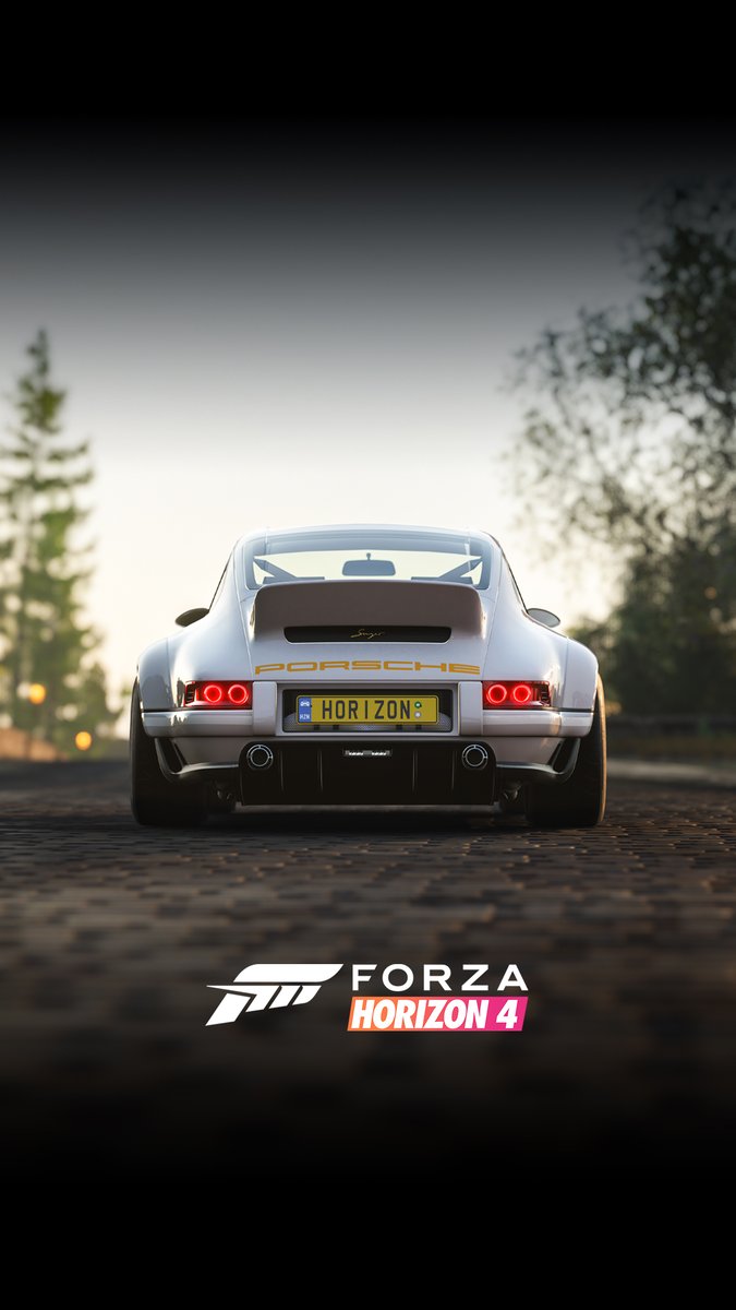 Forza Horizon your Singer love. The Porsche 911 Reimagined by Singer is this week's Wallpaper Wednesday feature