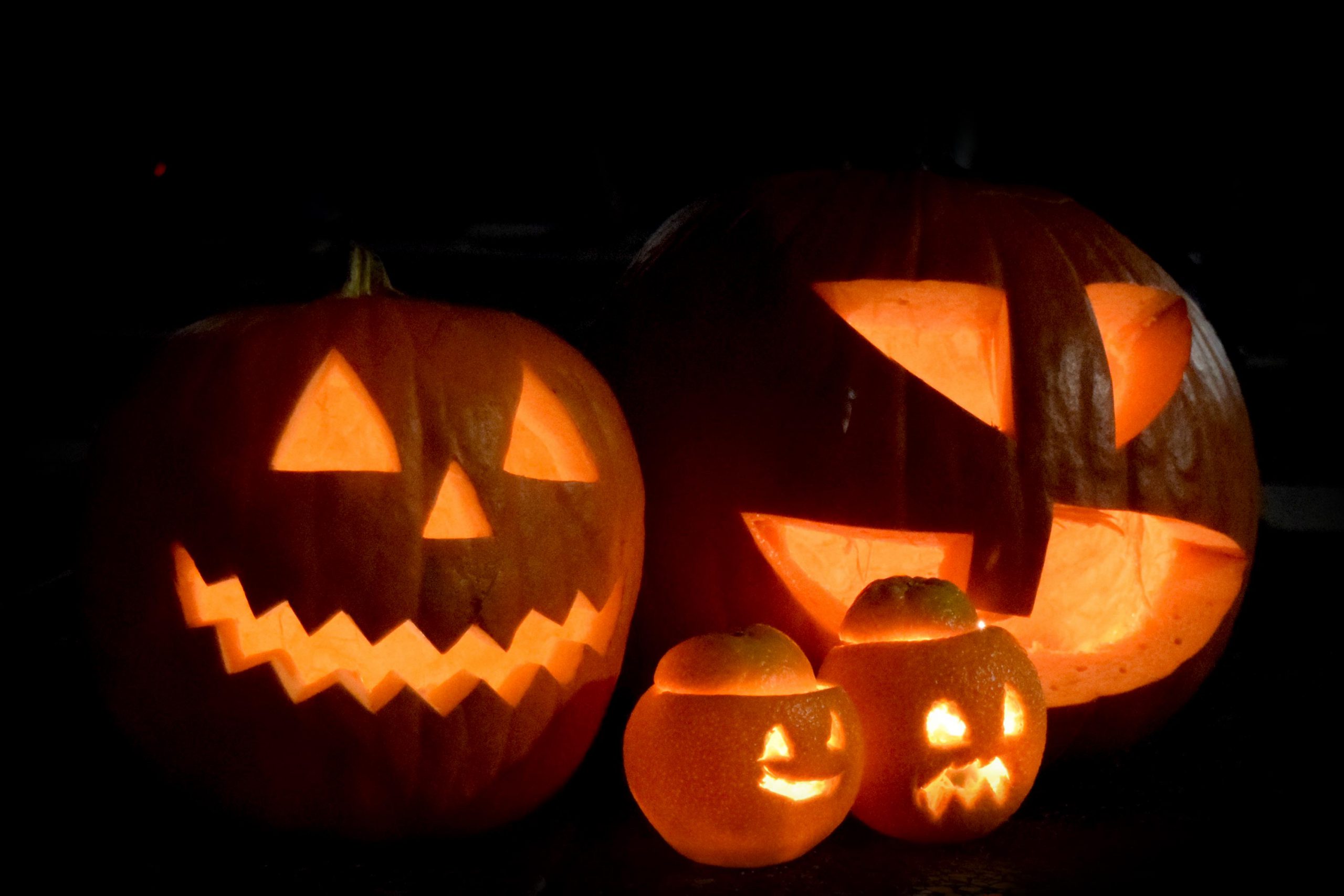 Scary Halloween Wallpaper 2021 HD, Background, Pumpkins, Witches, Bats & Ghosts