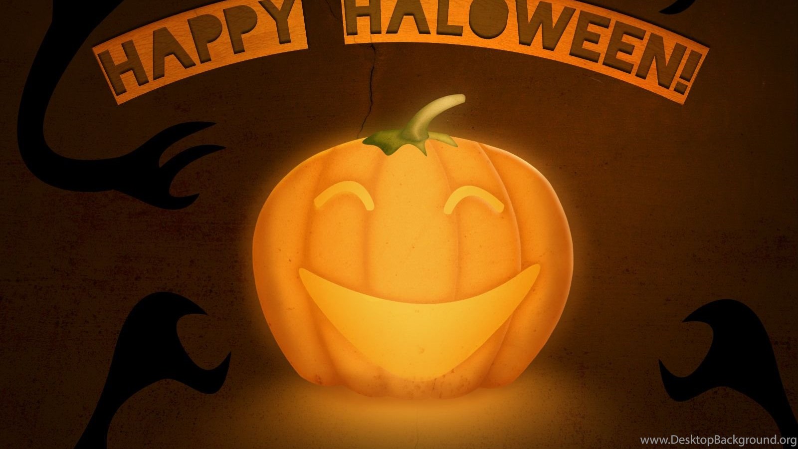 Picture > Cute Happy Halloween Background Desktop Background
