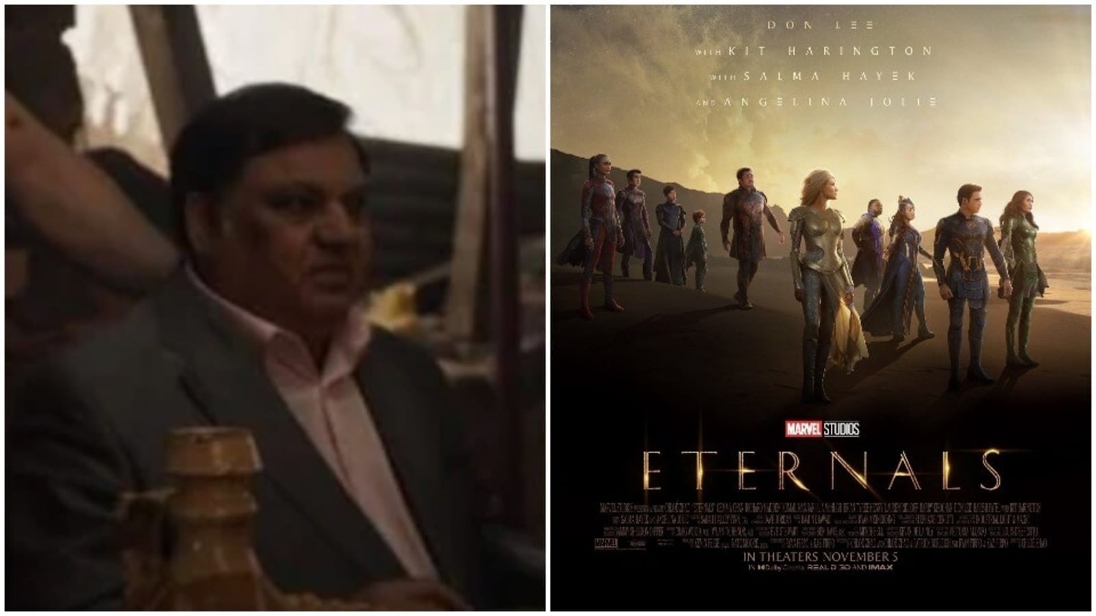 The Eternals: Harish Patel gets billing on new poster with Angelina Jolie, Kit Harington and others