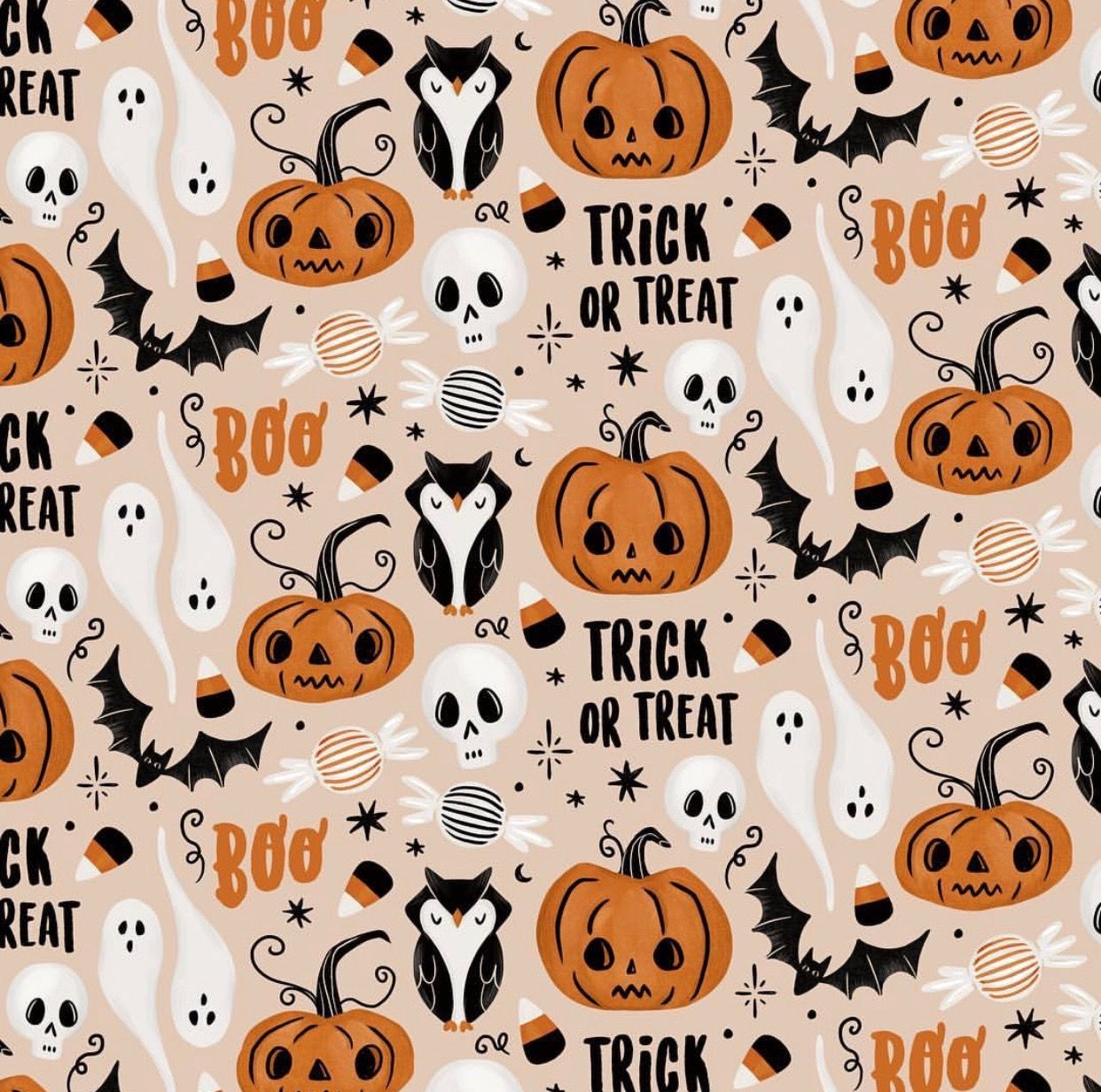 40700 Cute Halloween Background Illustrations RoyaltyFree Vector  Graphics  Clip Art  iStock  Trick or treat Halloween party