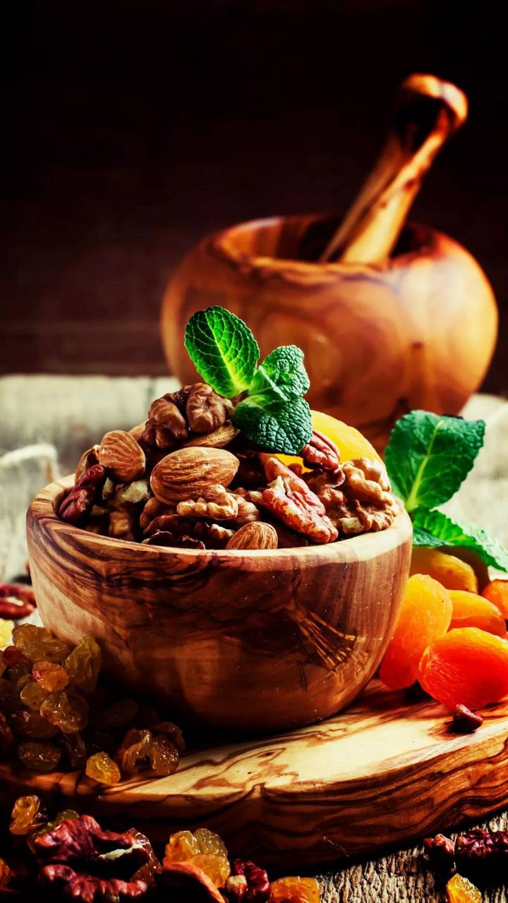 Dry Fruits Wallpaper