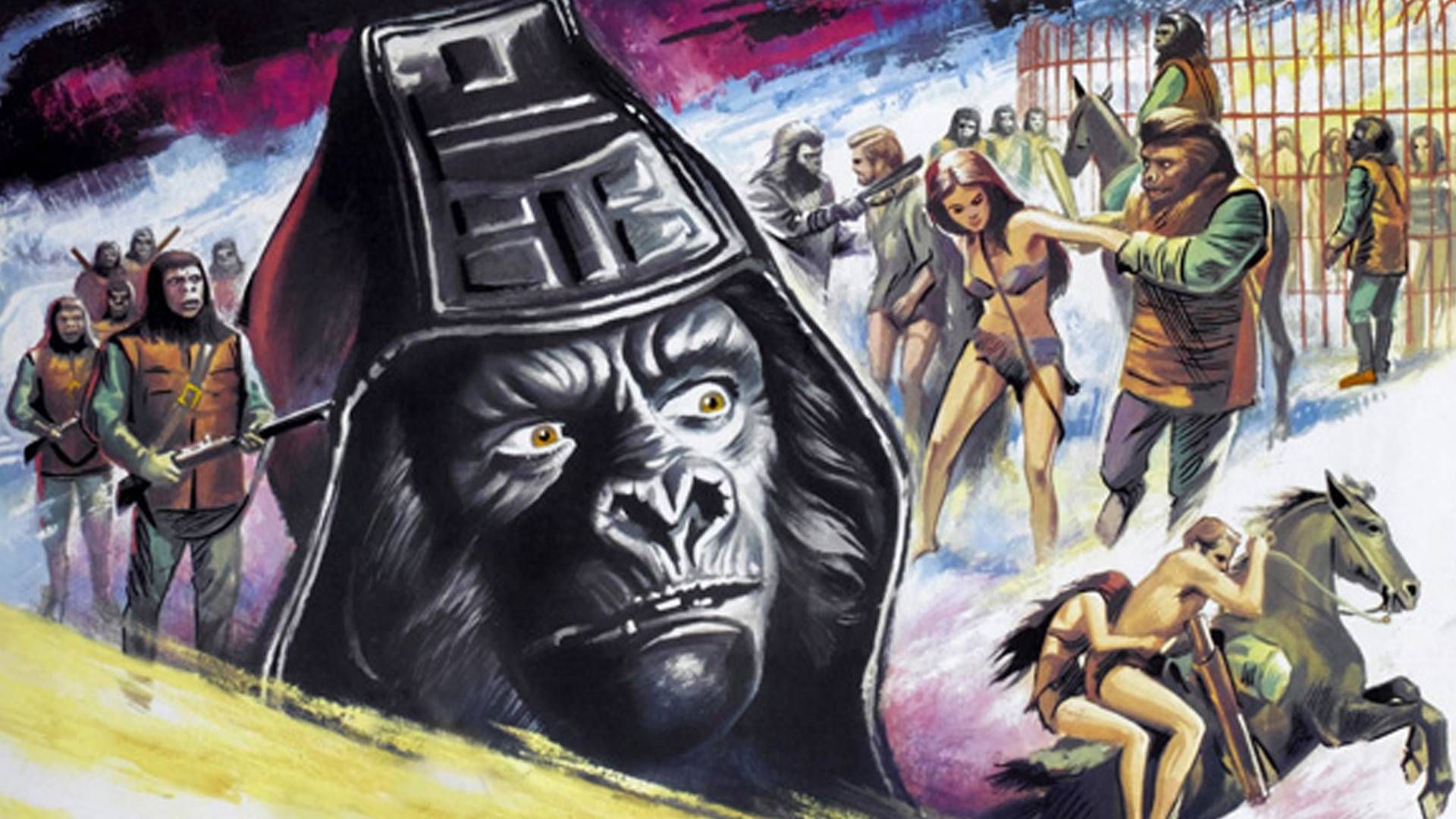 Beneath Planet Of The Apes Movie Artwork