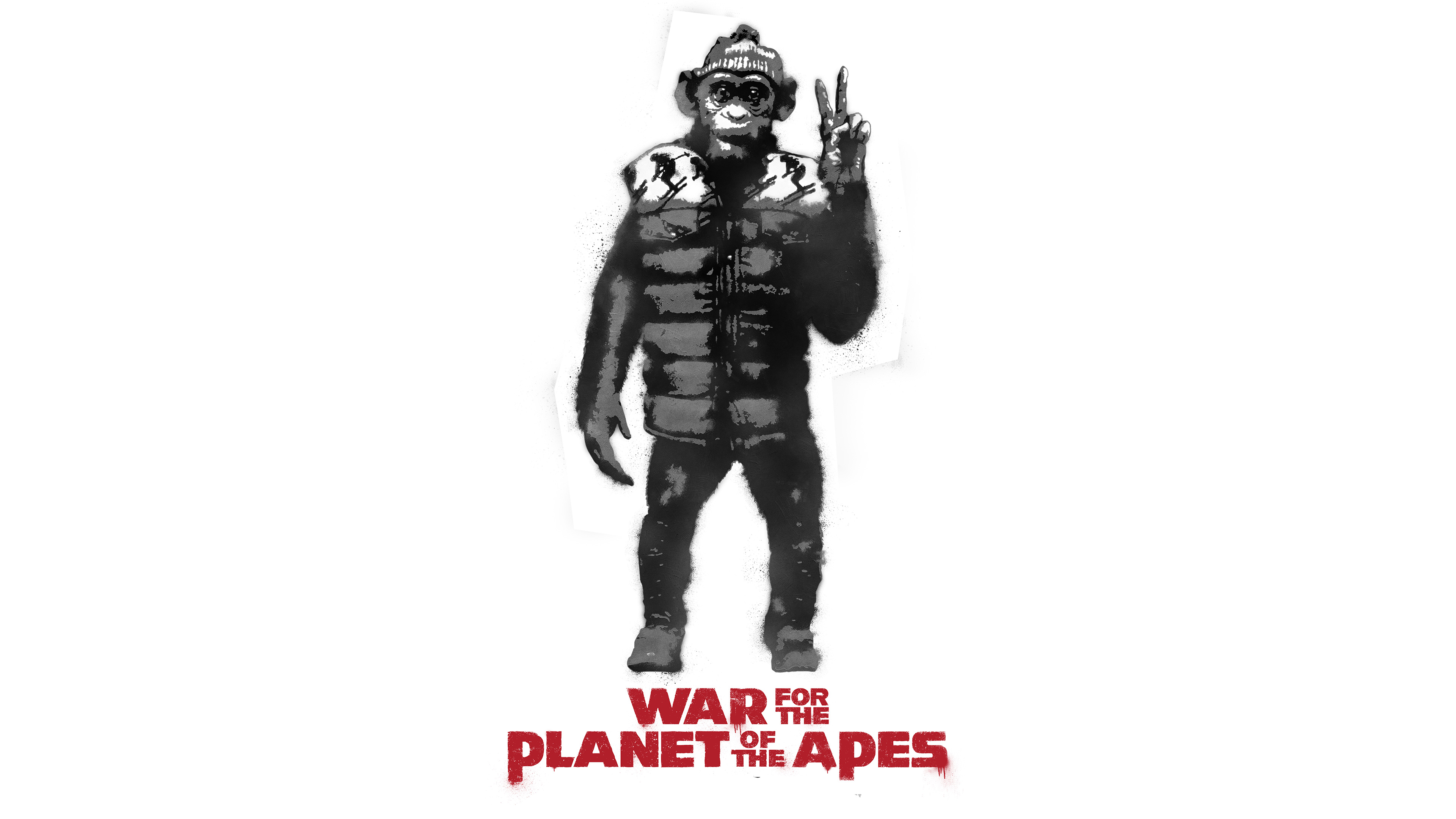 Desktop Wallpaper War For The Planet Of The Apes, Movie, Poster, Monkey, 4k, HD Image, Picture, Background, 8mycrt