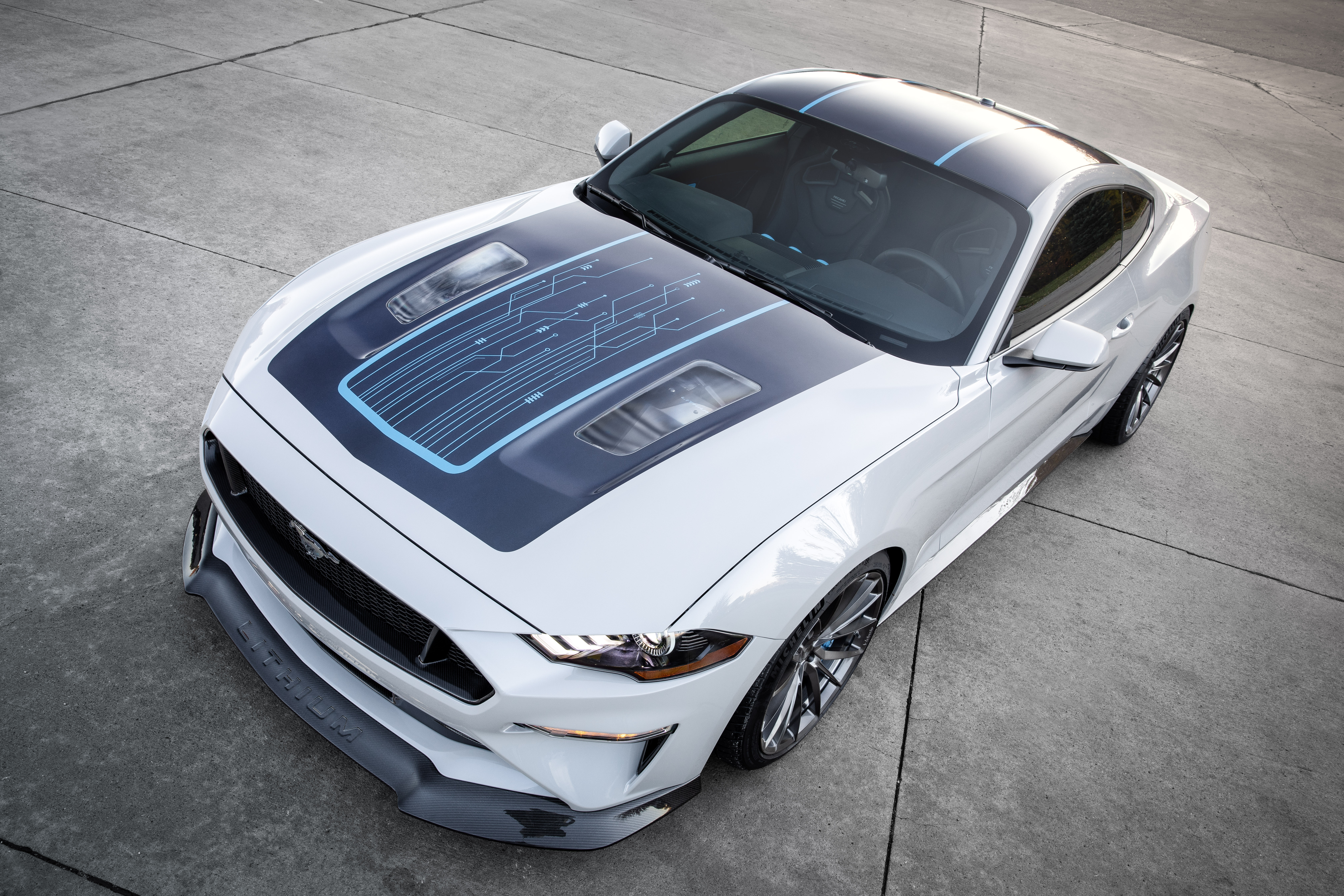 Wallpaper 4k Ford Mustang Lithium 2019 Upview