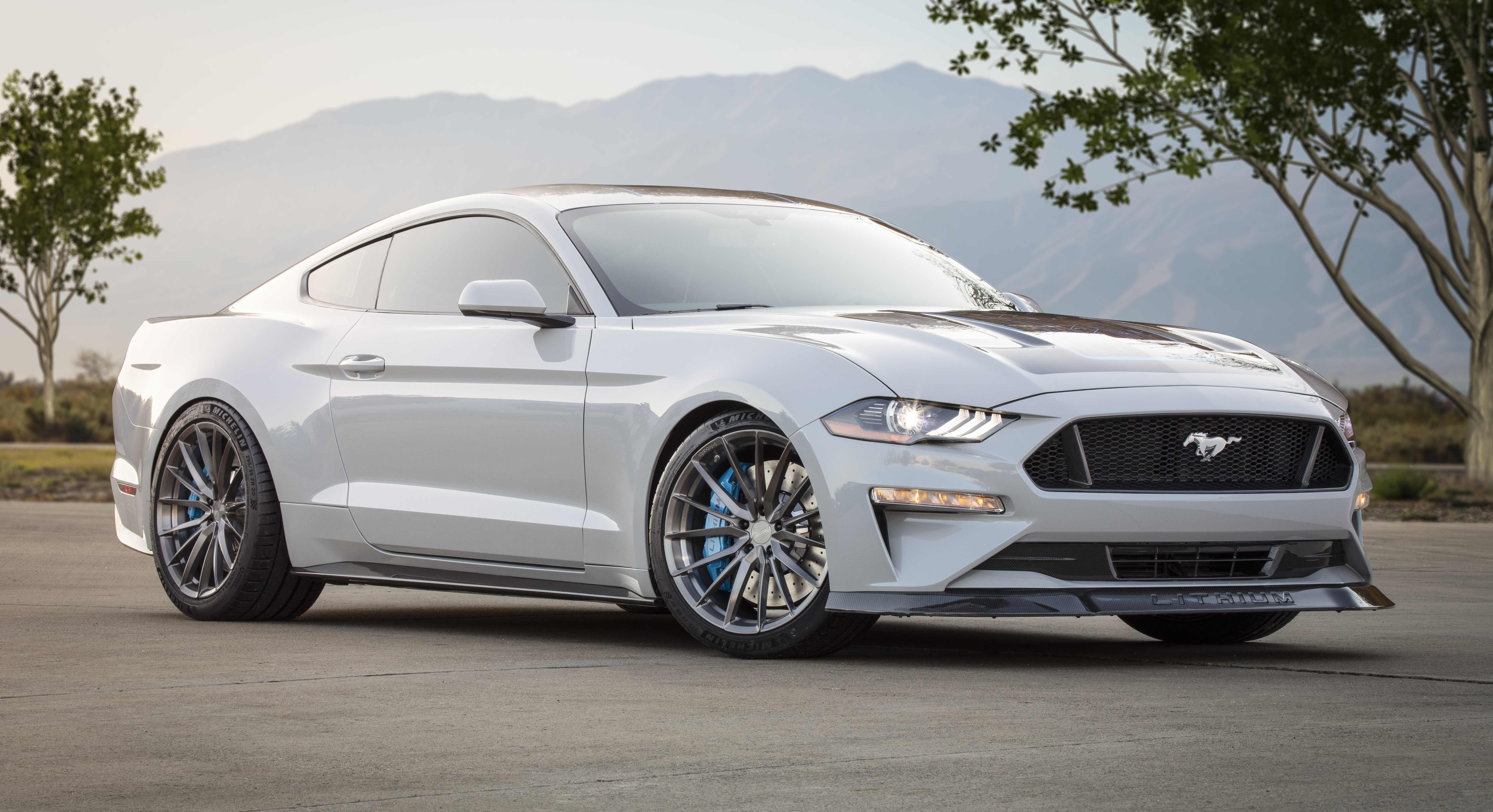 Ford Mustang Lithium 2019 Front, HD Cars, 4k Wallpaper, Image, Background, Photo and Picture