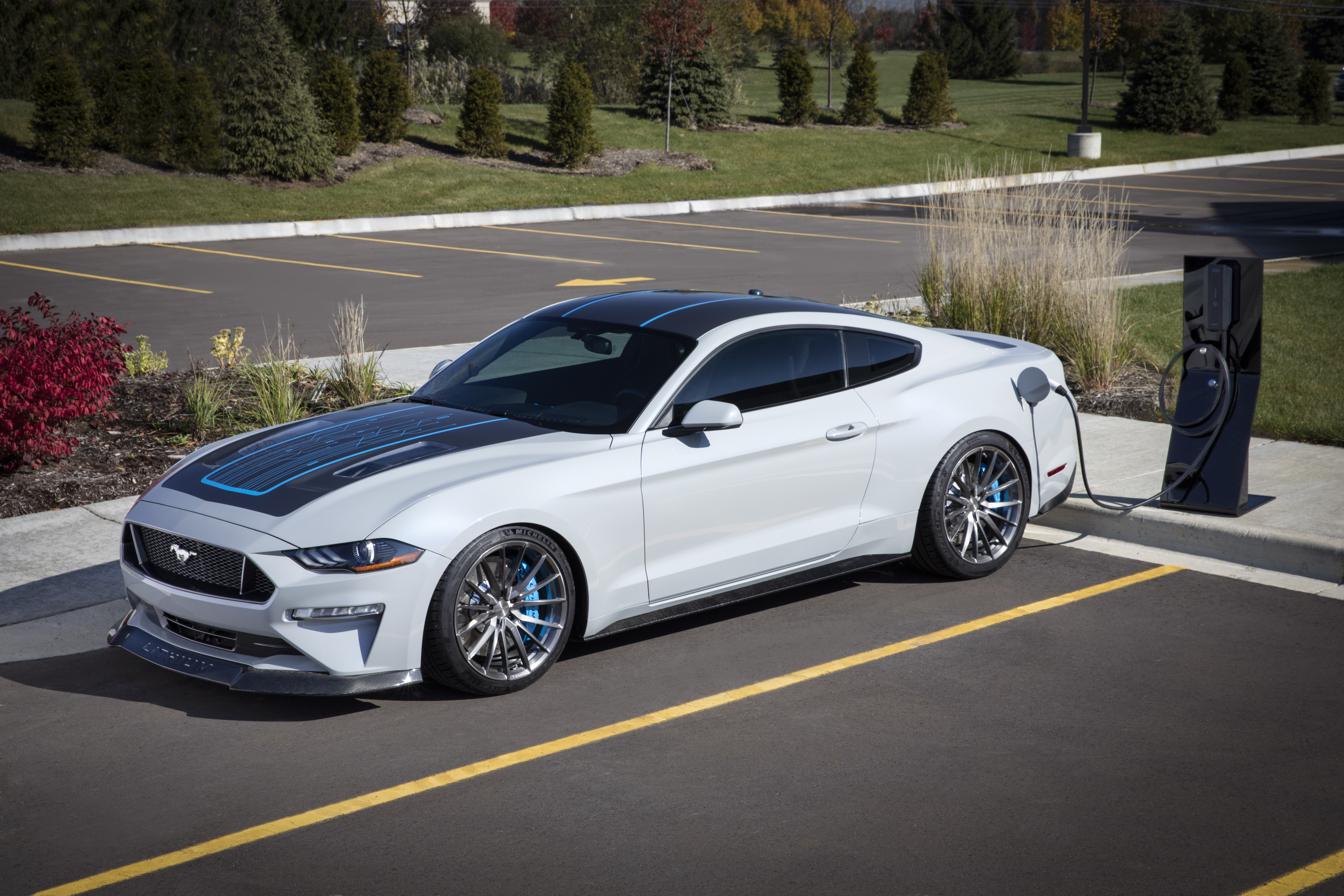 Wallpaper 4k Ford Mustang Lithium 2019 Wallpaper