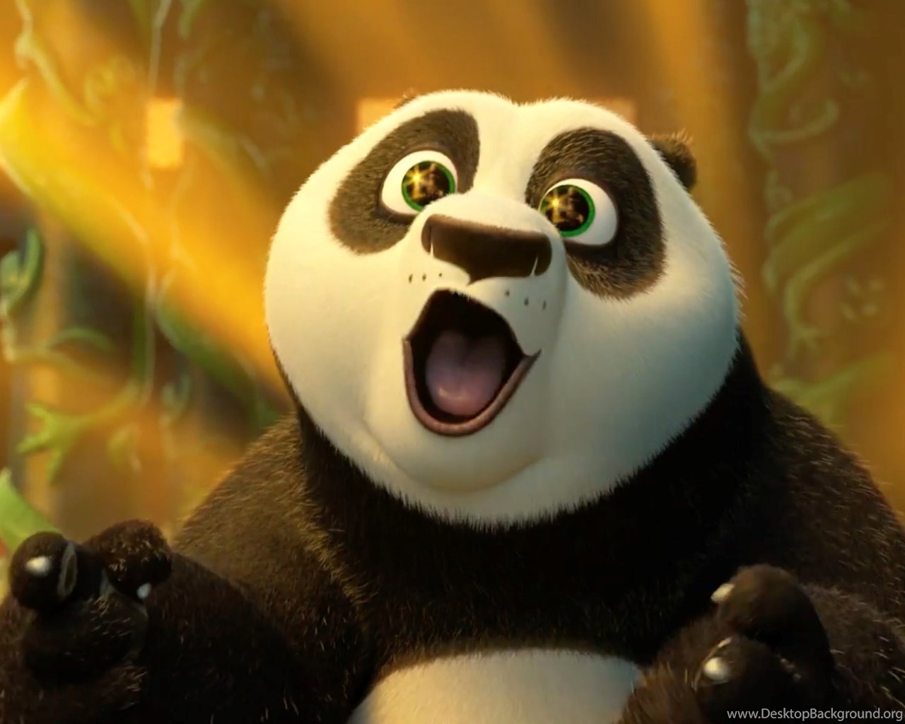 Funny Po Kung Fu Panda 3 Movie Wallpaper Desktop Background