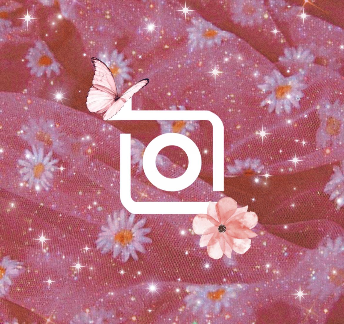 InShot icon. iPhone wallpaper girly, iPhone wallpaper app, Pink wallpaper iphone