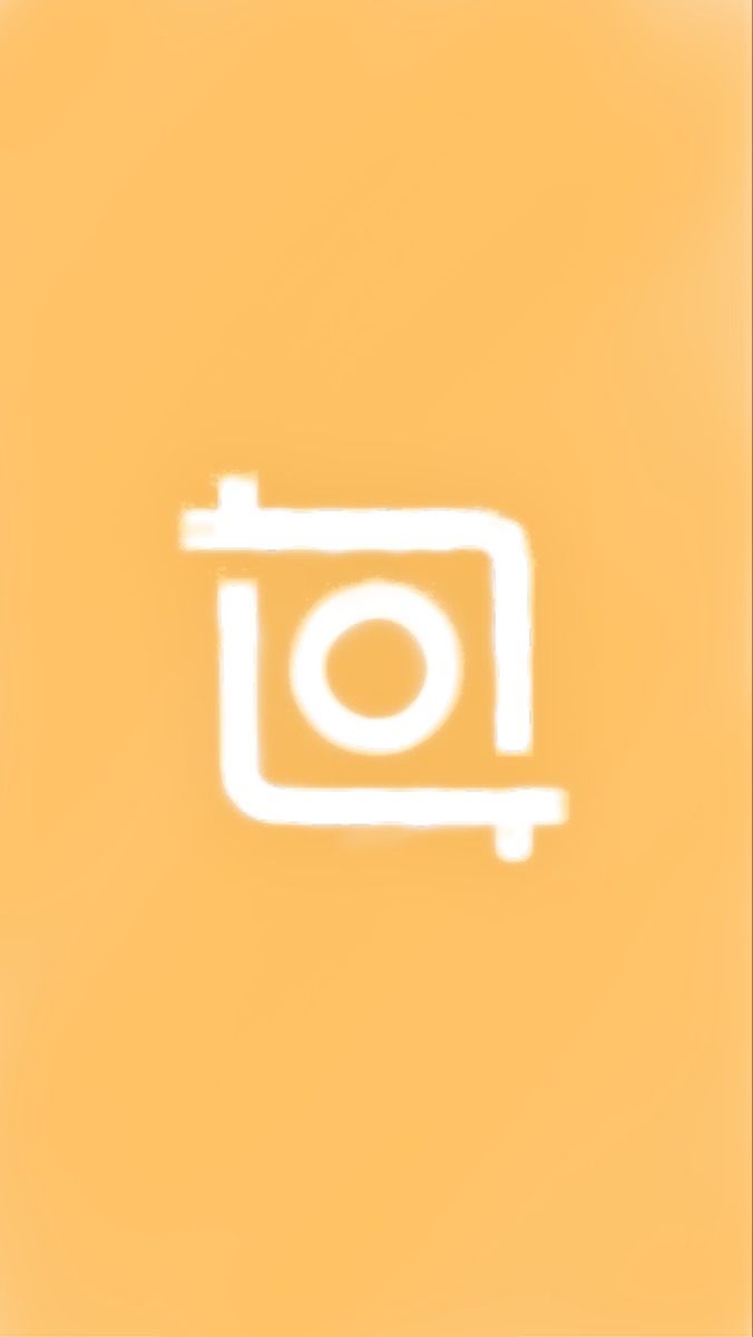 Inshot icon. Logo yellow, ? logo, iPhone design