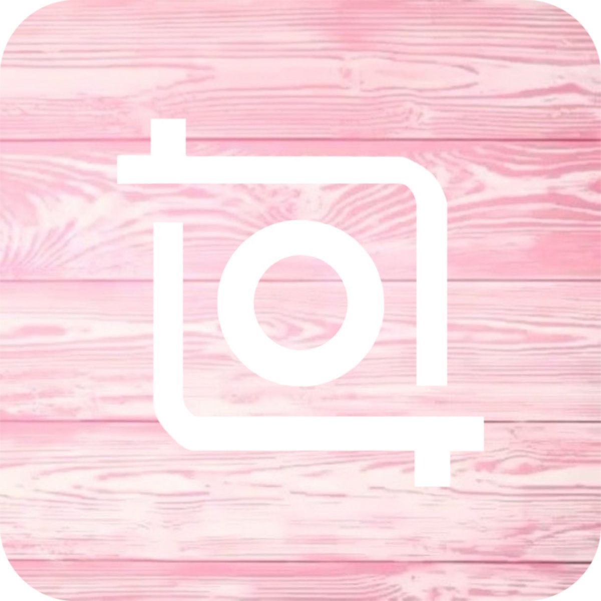 InShot app icon Aesthetic Pink. App icon, Icon, Pastel pink aesthetic