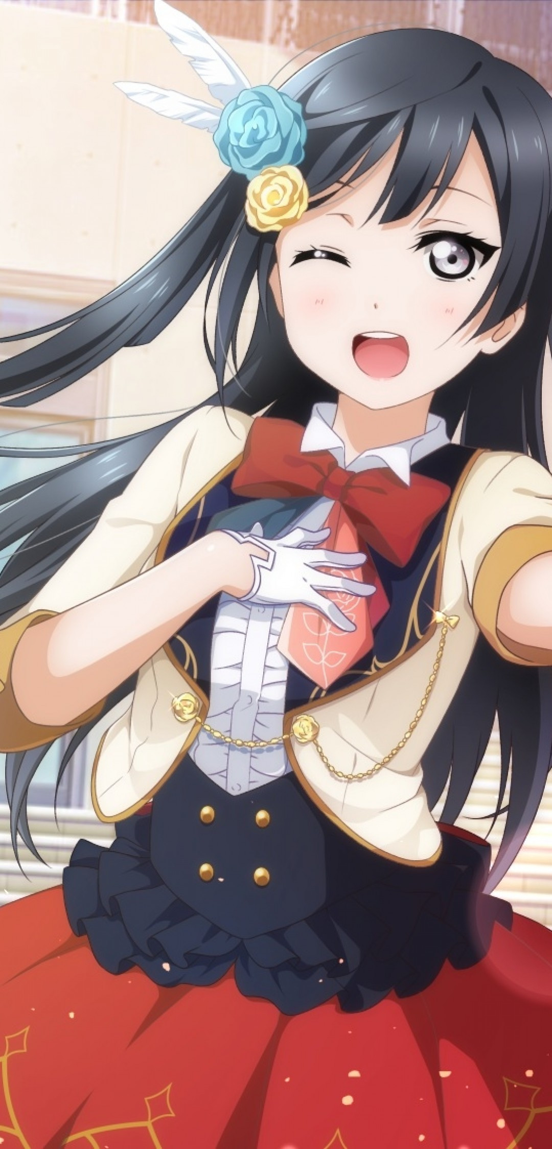 Download 1080x2248 Setsuna Yuki, Love Live! Nijigasaki High School Idol Club, Wink, Gloves Wallpaper for Xiaomi Mi 8 Pro