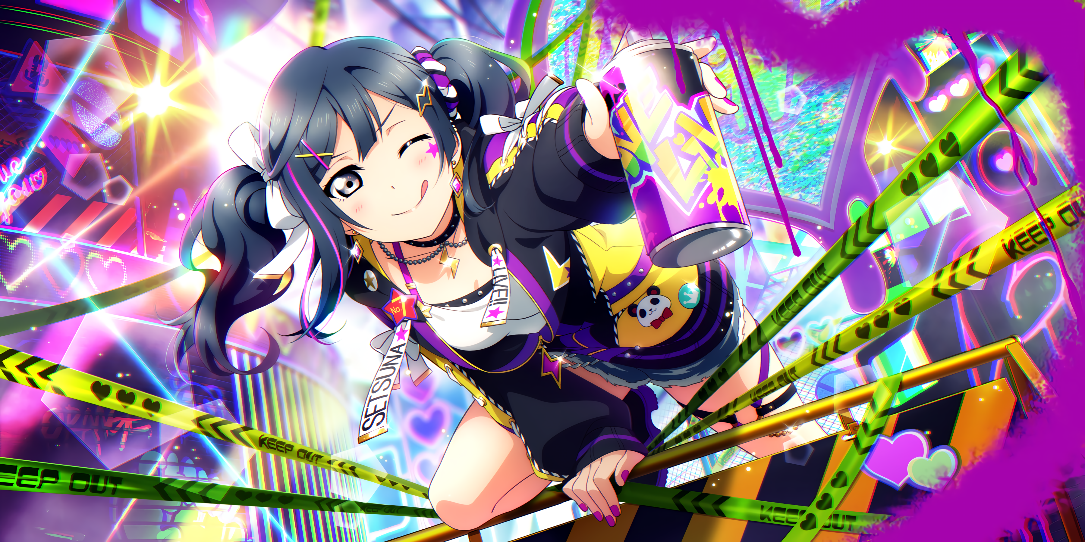 Love Live Series Love Live Love Live Sunshine Anime Girls Yuki Setsuna Wallpaper:3600x1800