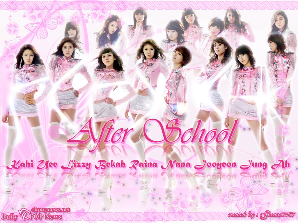 Daily K Pop Wallpaper: After School Bang!