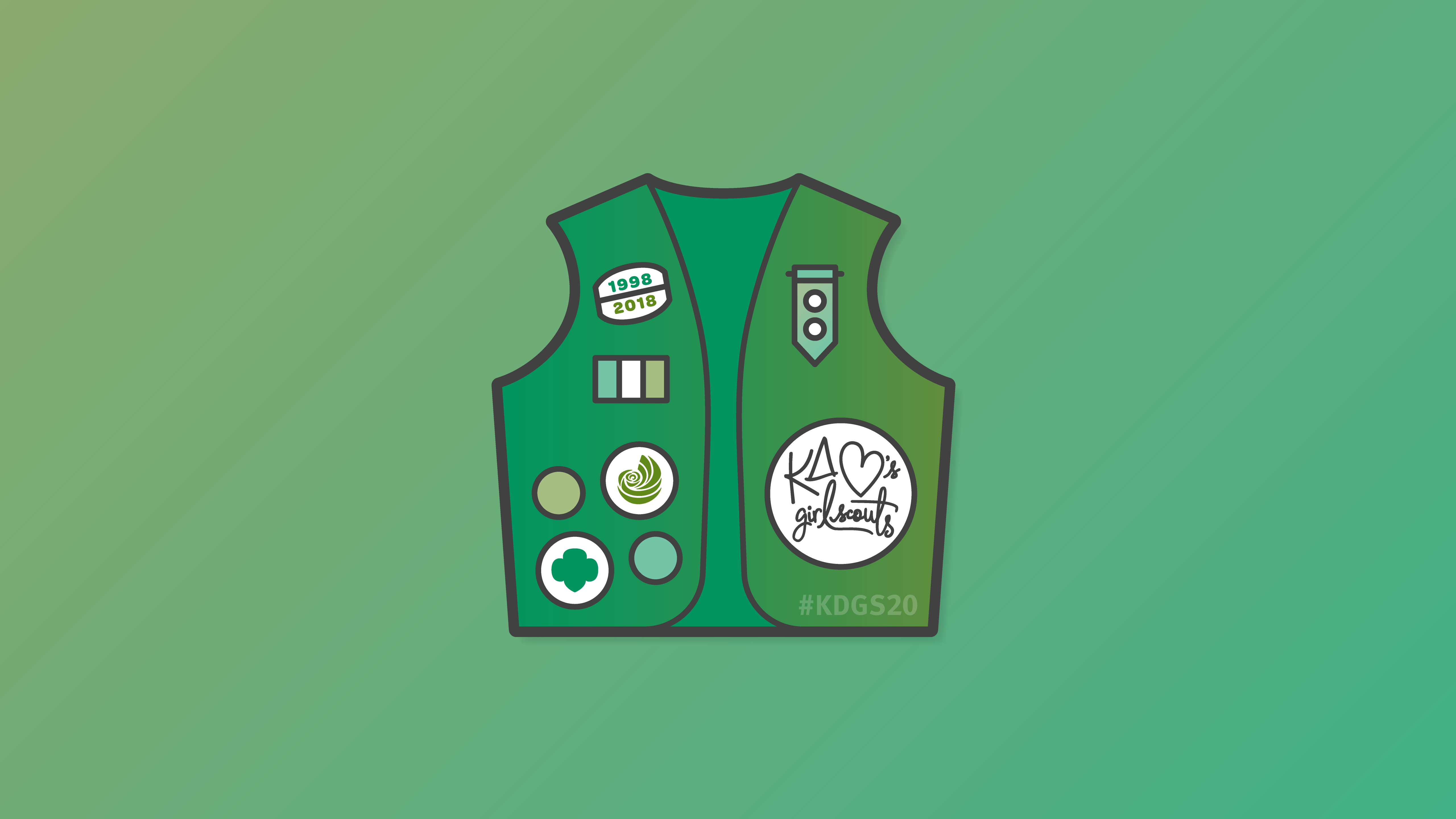Celebrate 20 Years of KD + Girl Scouts with Graphics