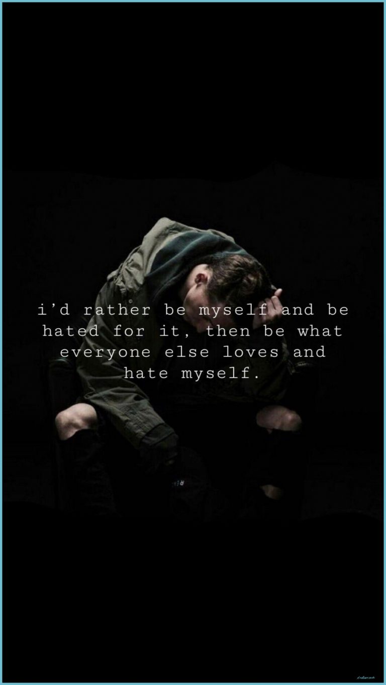 NF Hate Myself Wallpaper Wallpaper Quotes