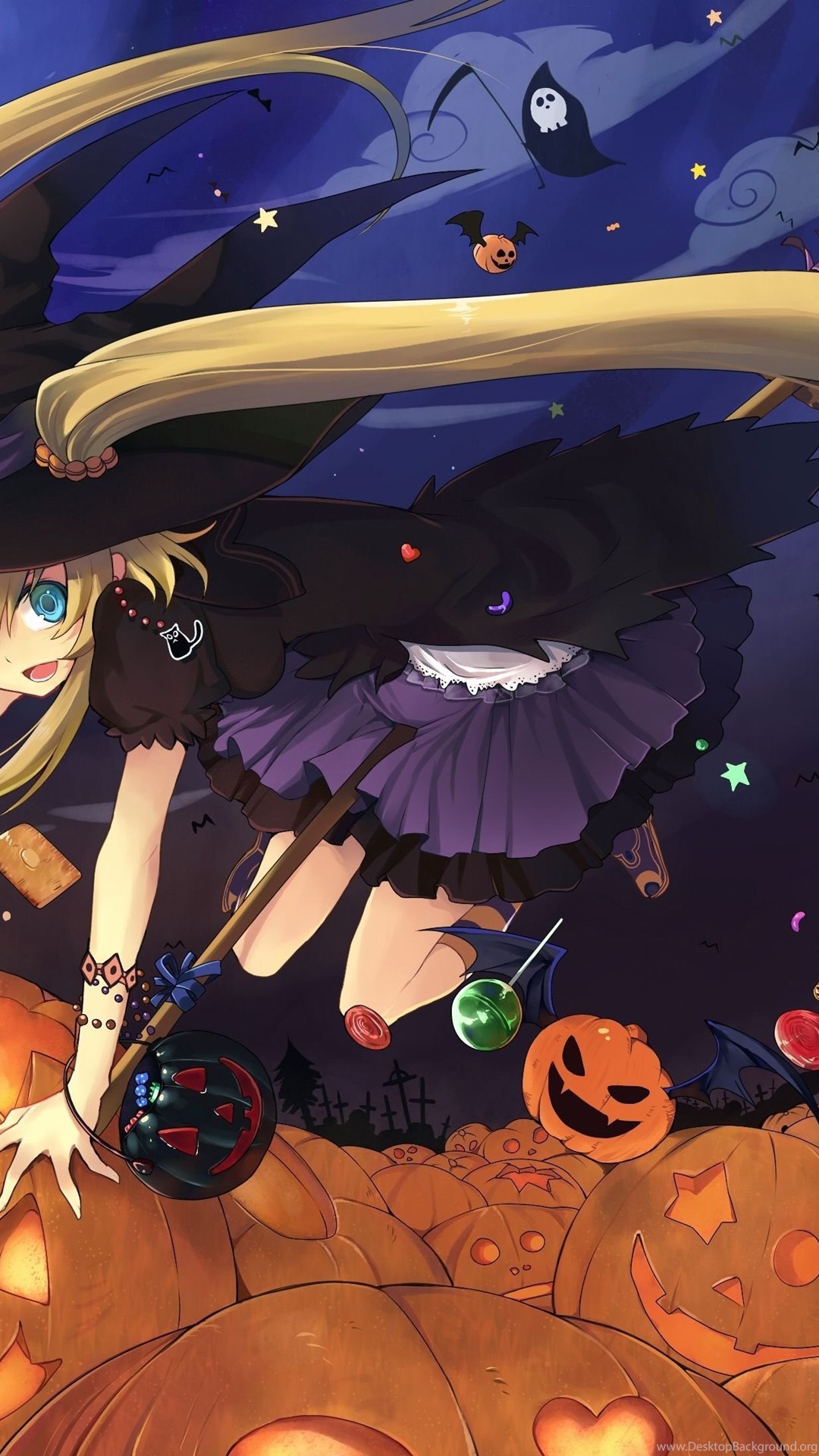 Halloween Anime Wallpaper Desktop Background